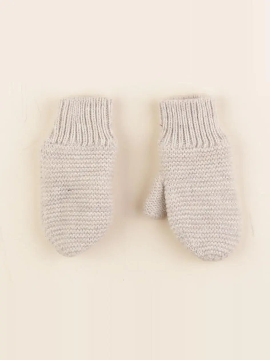 H&M - moufles beige - 6/12 mois
