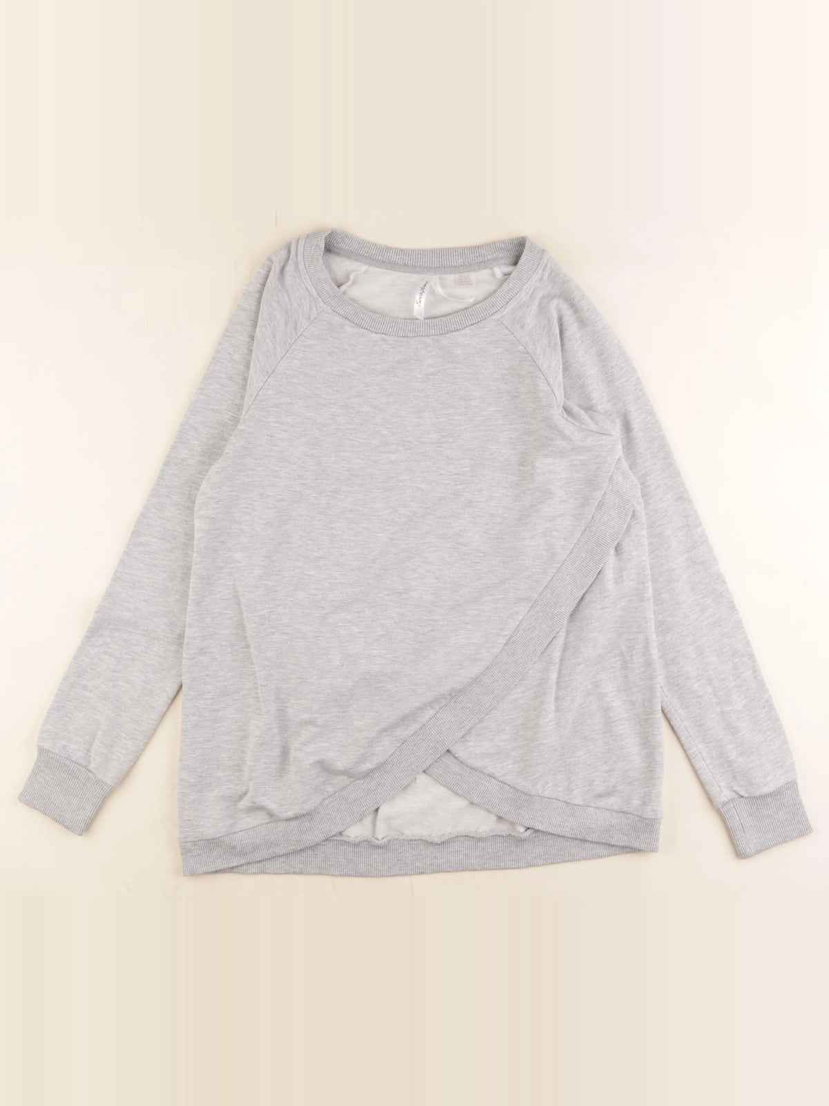 Seraphine - sweat grossesse gris - s