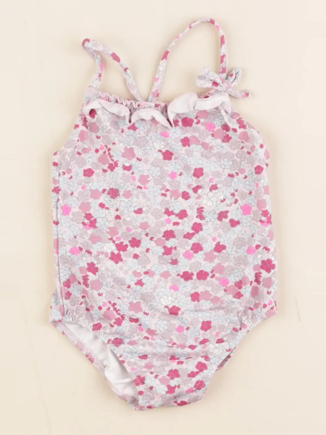 Boutchou - maillot de bain rose - 12 mois