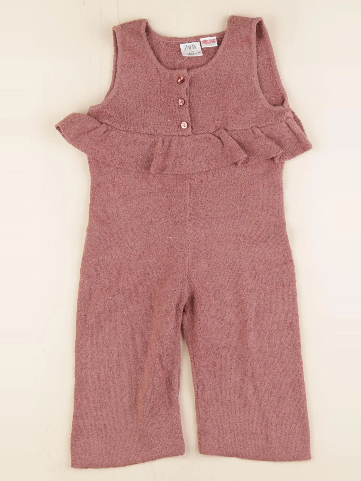 Zara - combinaison rose - 18/24 mois