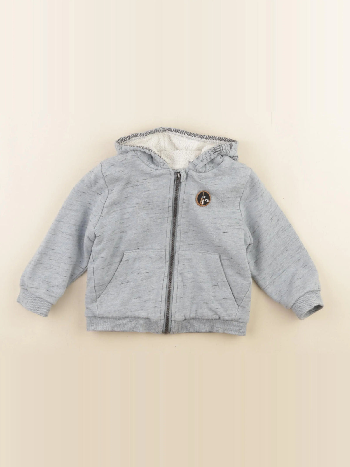 IKKS - sweat bleu - 2 ans