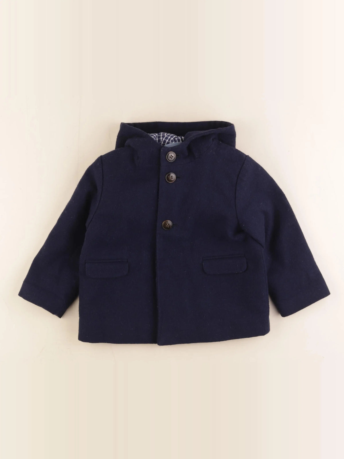 Cyrillus - manteau bleu - 24 mois