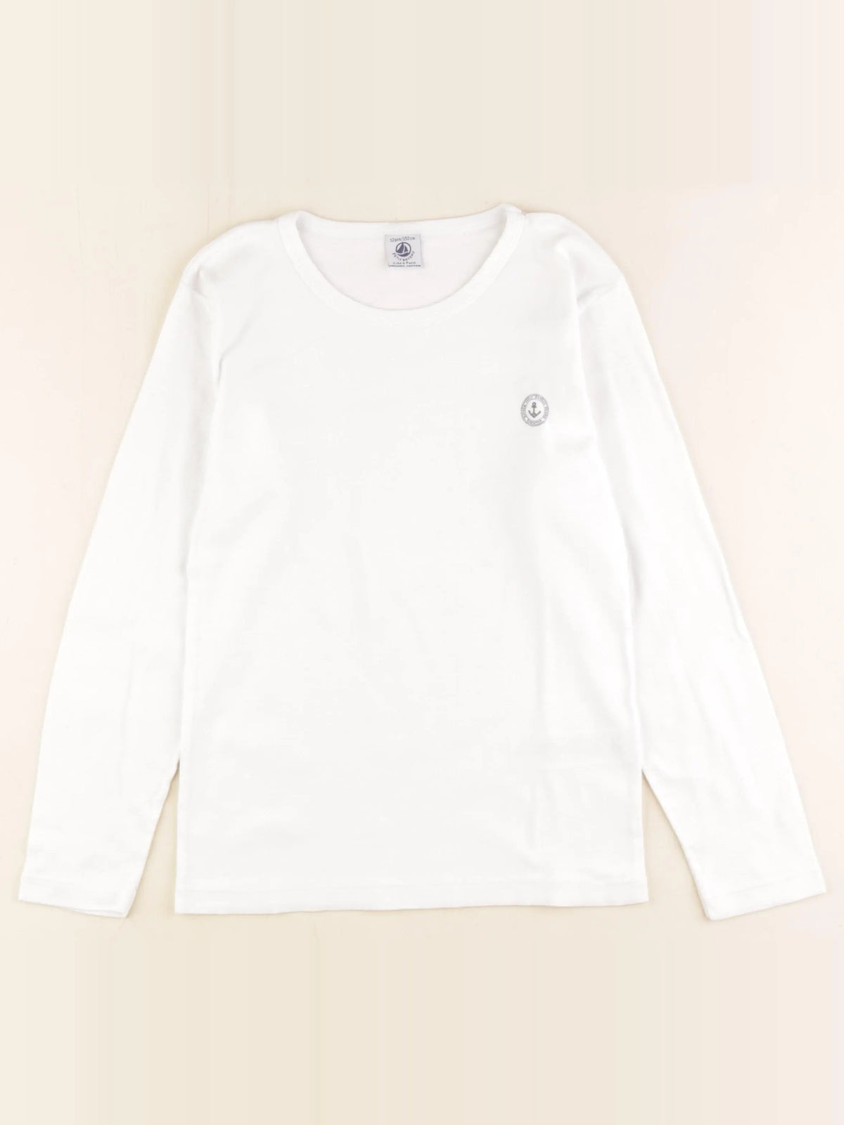 Petit Bateau - maillot de corps blanc - 12 ans