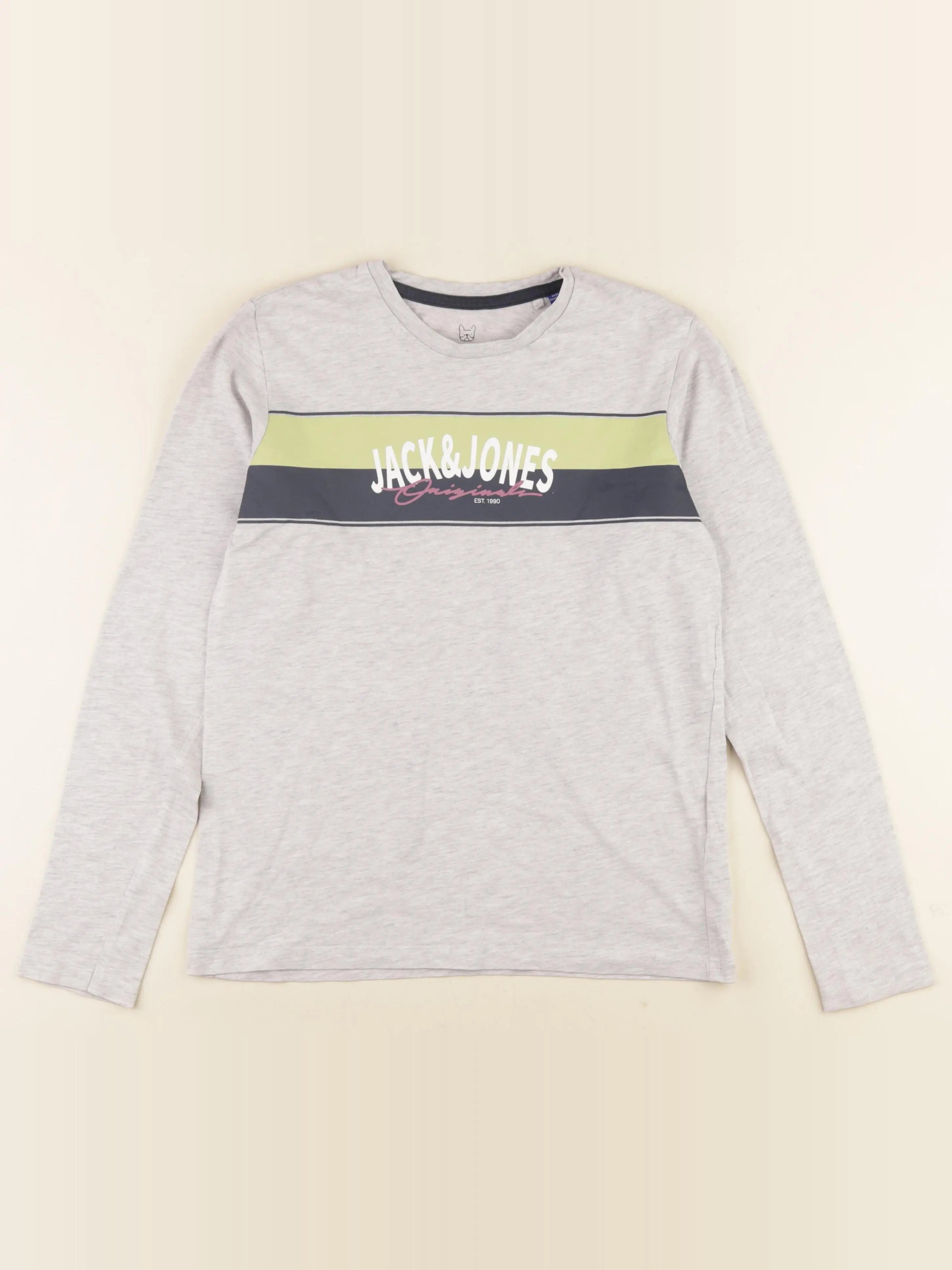 Jack & Jones - tee-shirt gris - 12 ans