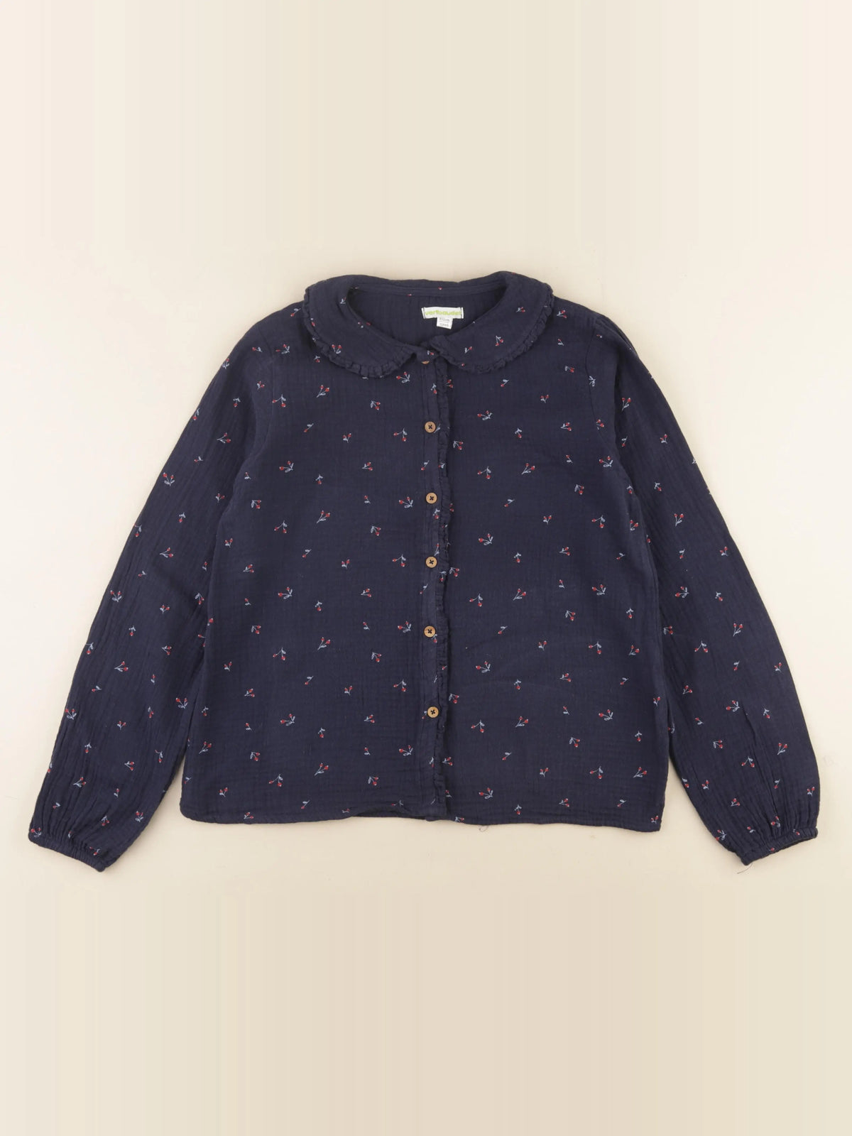 Vertbaudet - blouse bleu - 12 ans