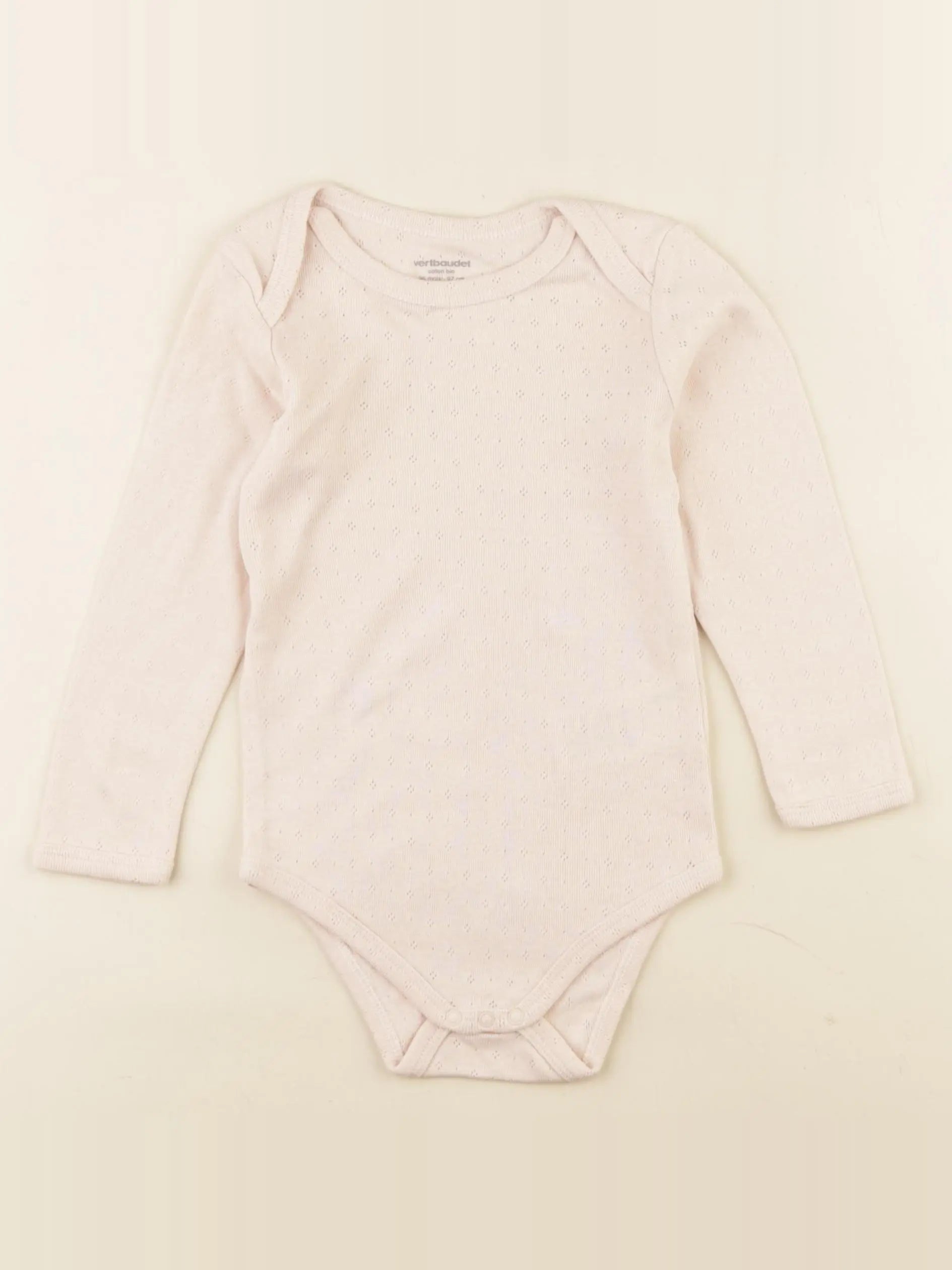 Vertbaudet - body rose - 36 mois