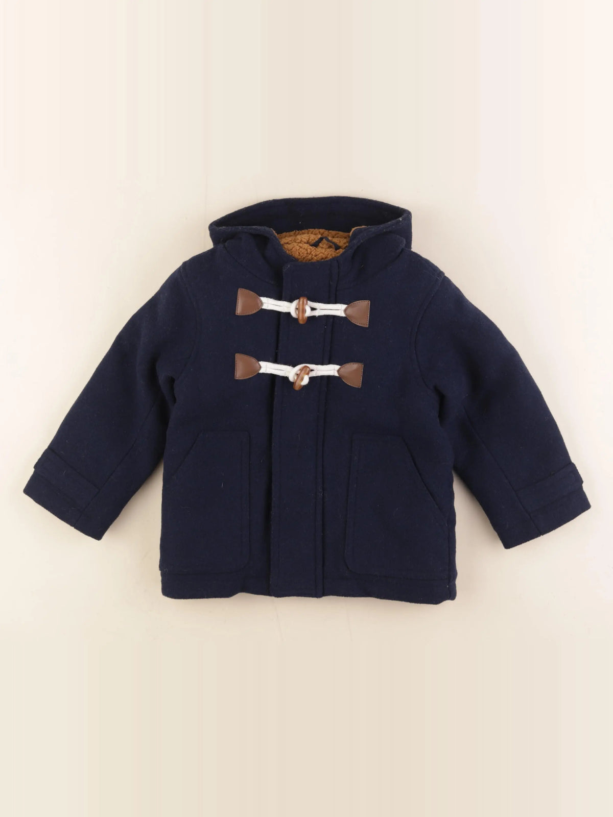 Vertbaudet - manteau bleu - 36 mois