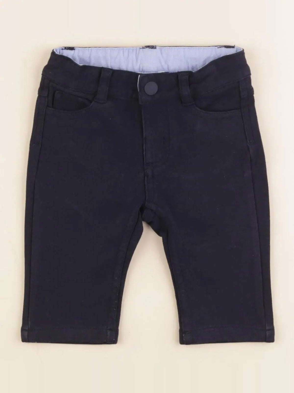 Jacadi - pantalon bleu - 6 mois