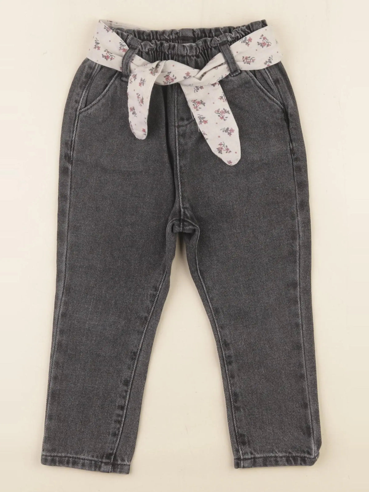 Vertbaudet - pantalon gris - 24 mois