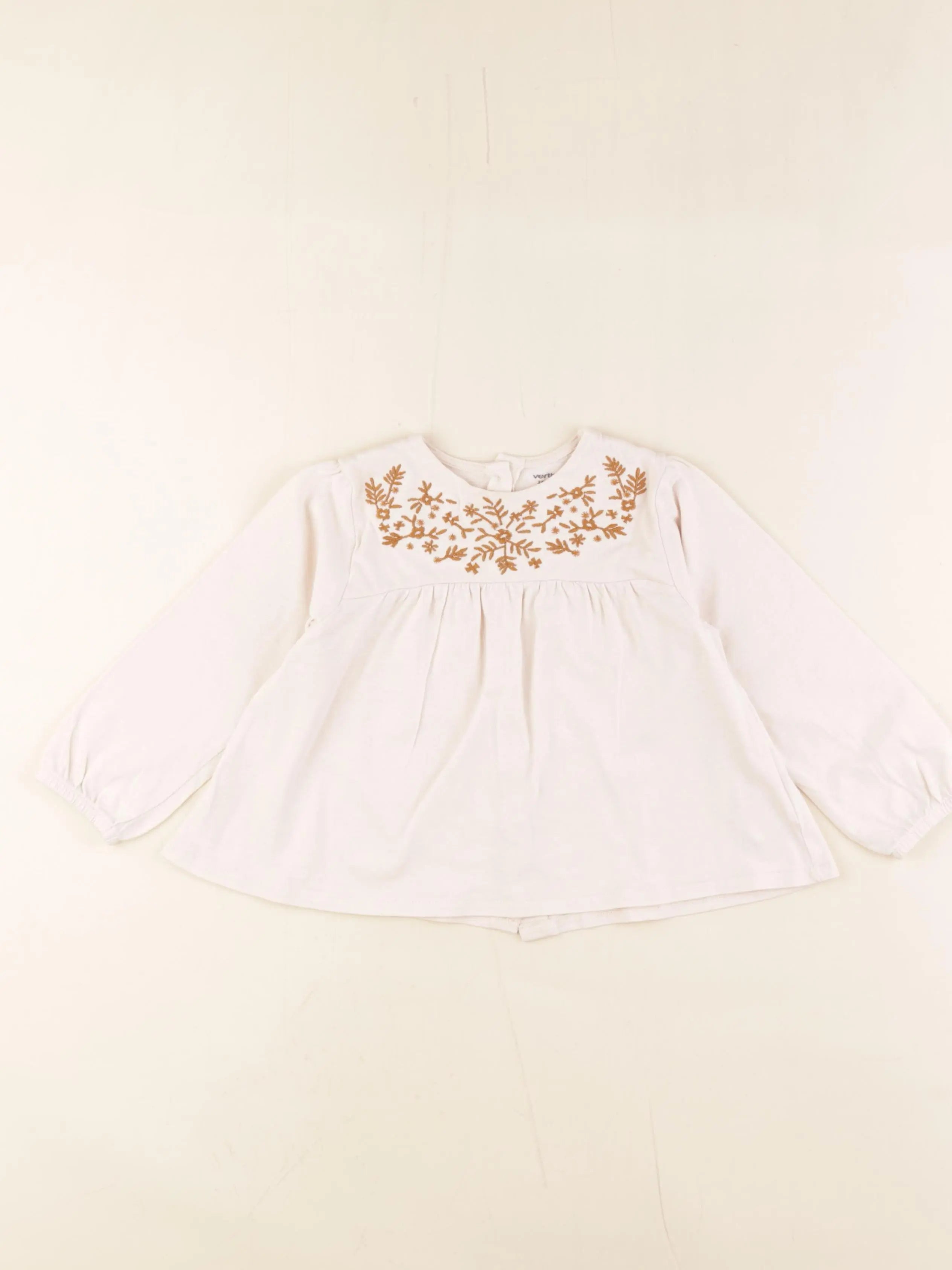 Vertbaudet - tee-shirt rose - 24 mois