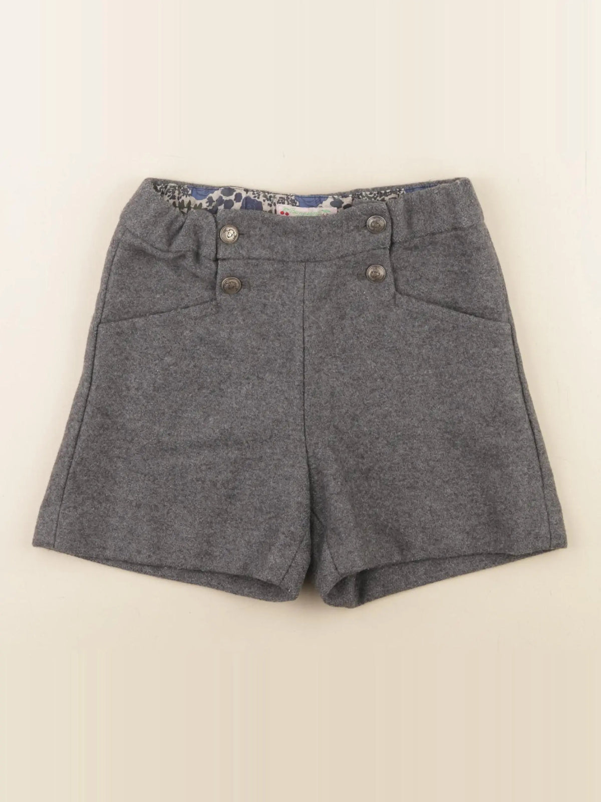 Bonpoint - short gris - 8 ans