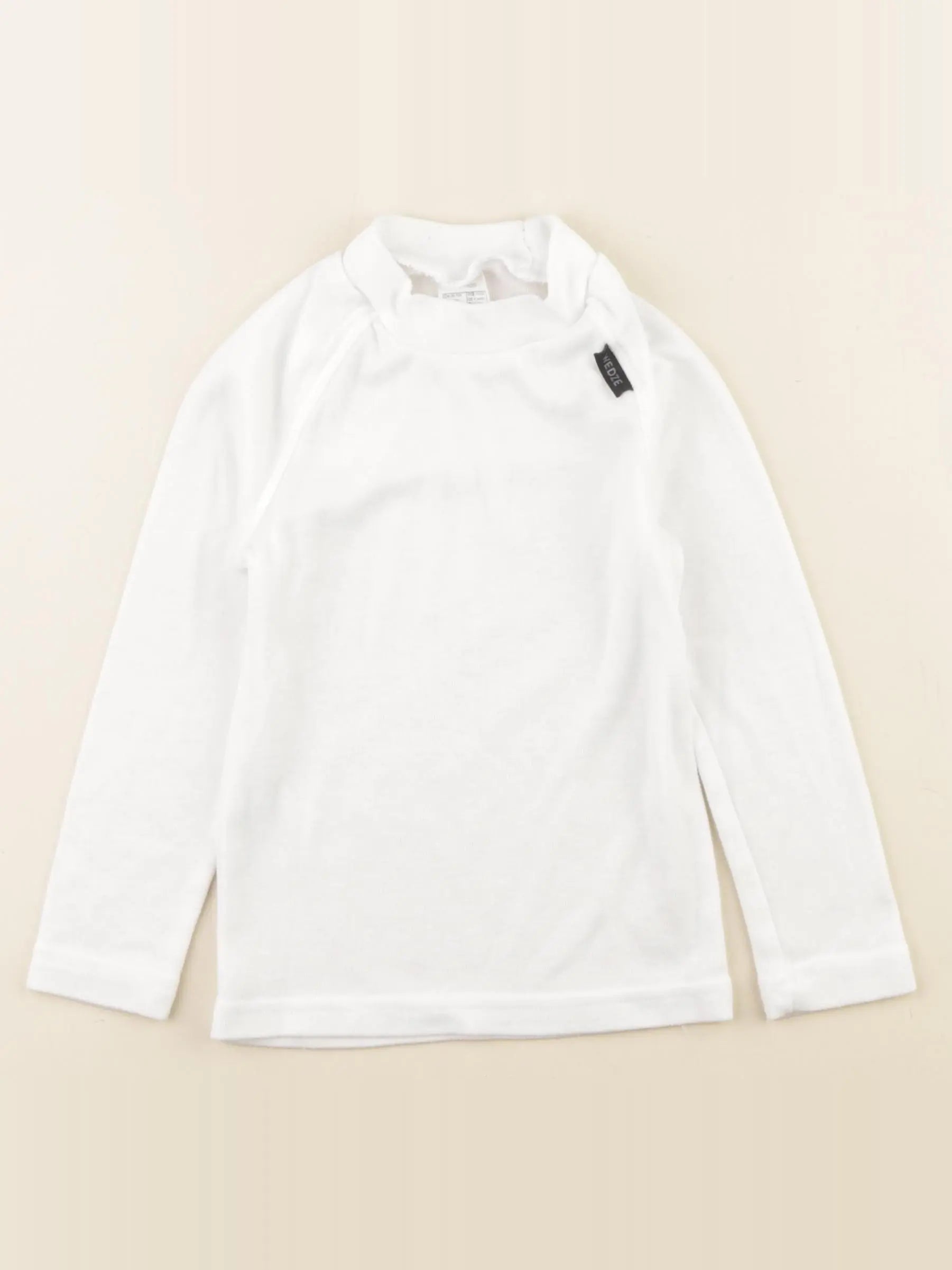 Decathlon ski - tee-shirt technique blanc - 4 ans