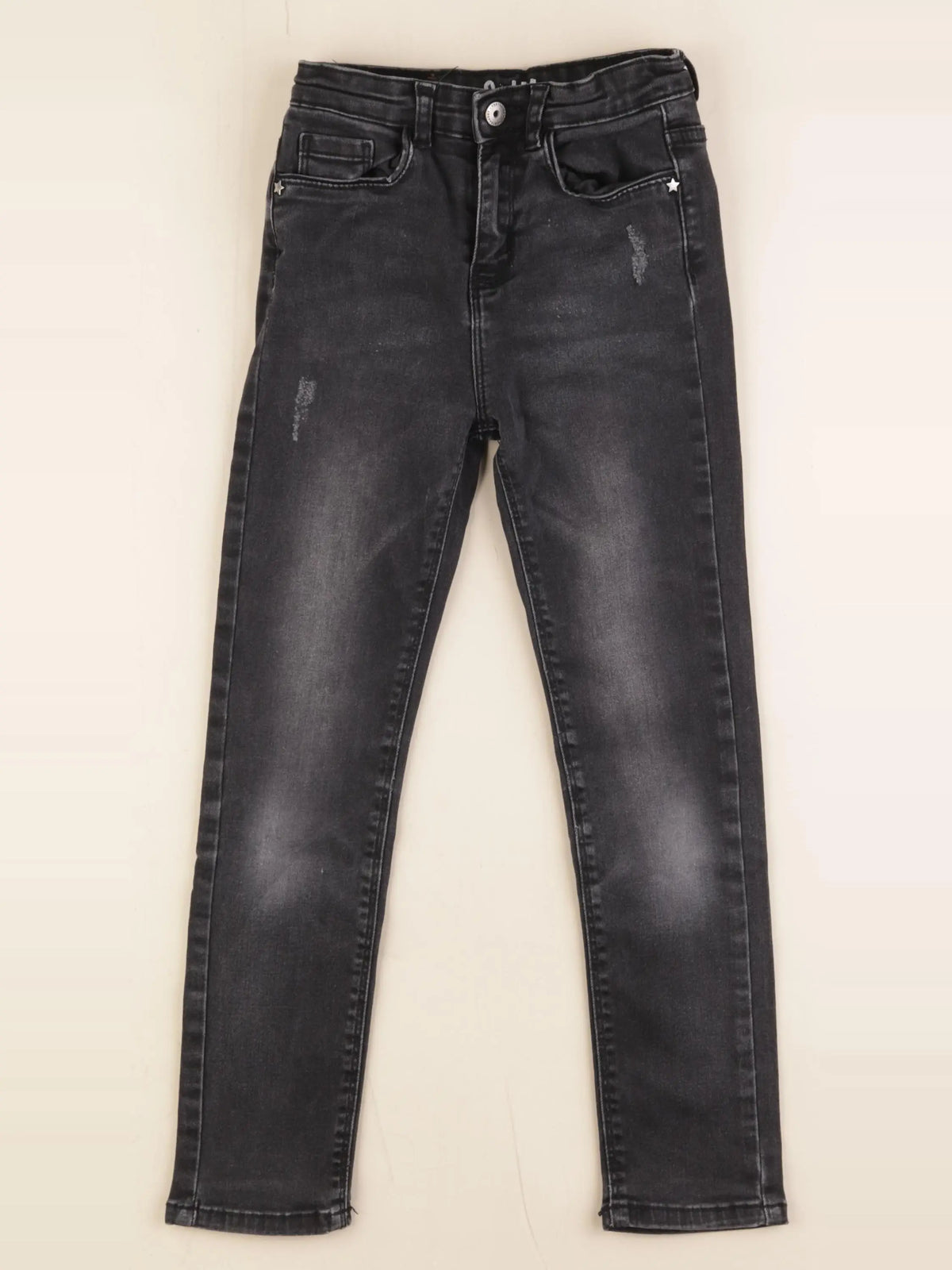 Vertbaudet - jean noir - 8 ans