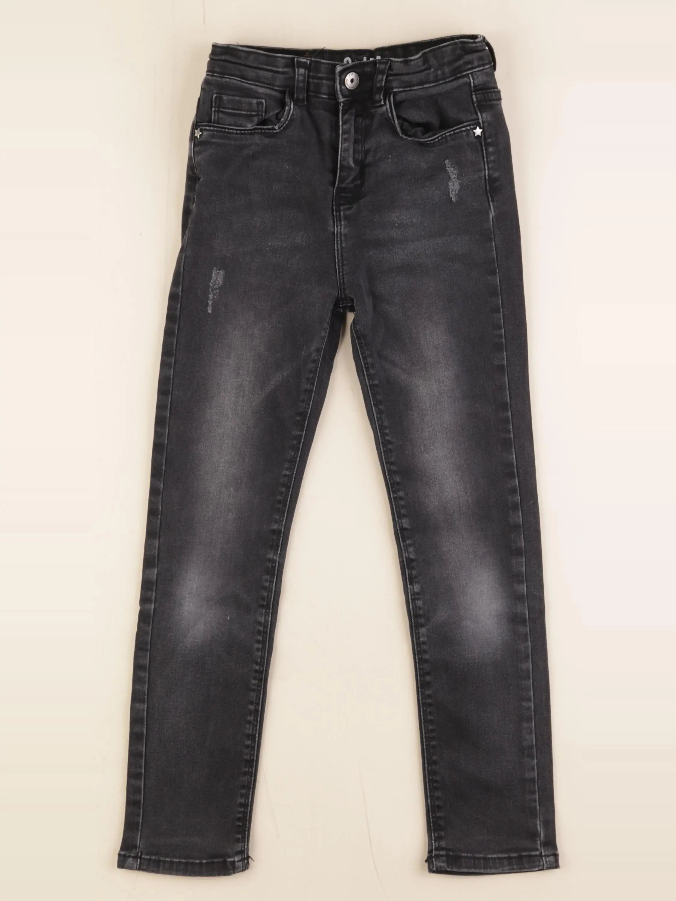Vertbaudet - jean noir - 8 ans
