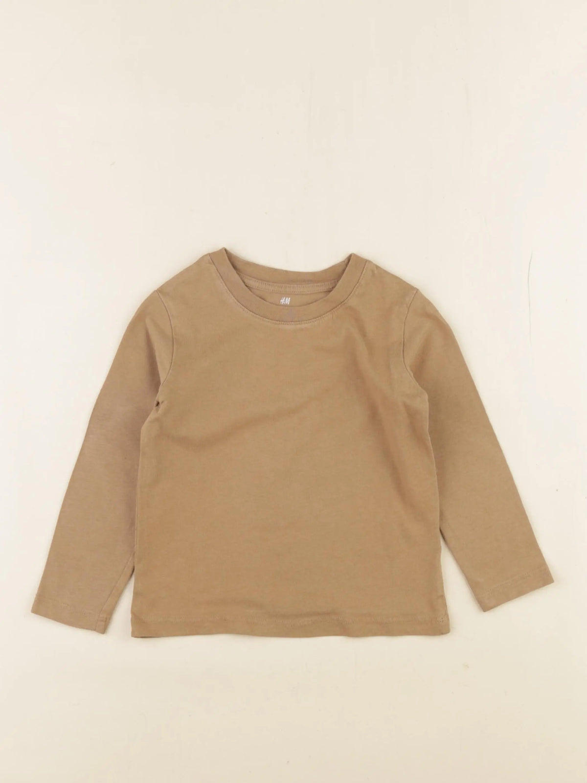 H&M - tee-shirt marron - 18/24 mois