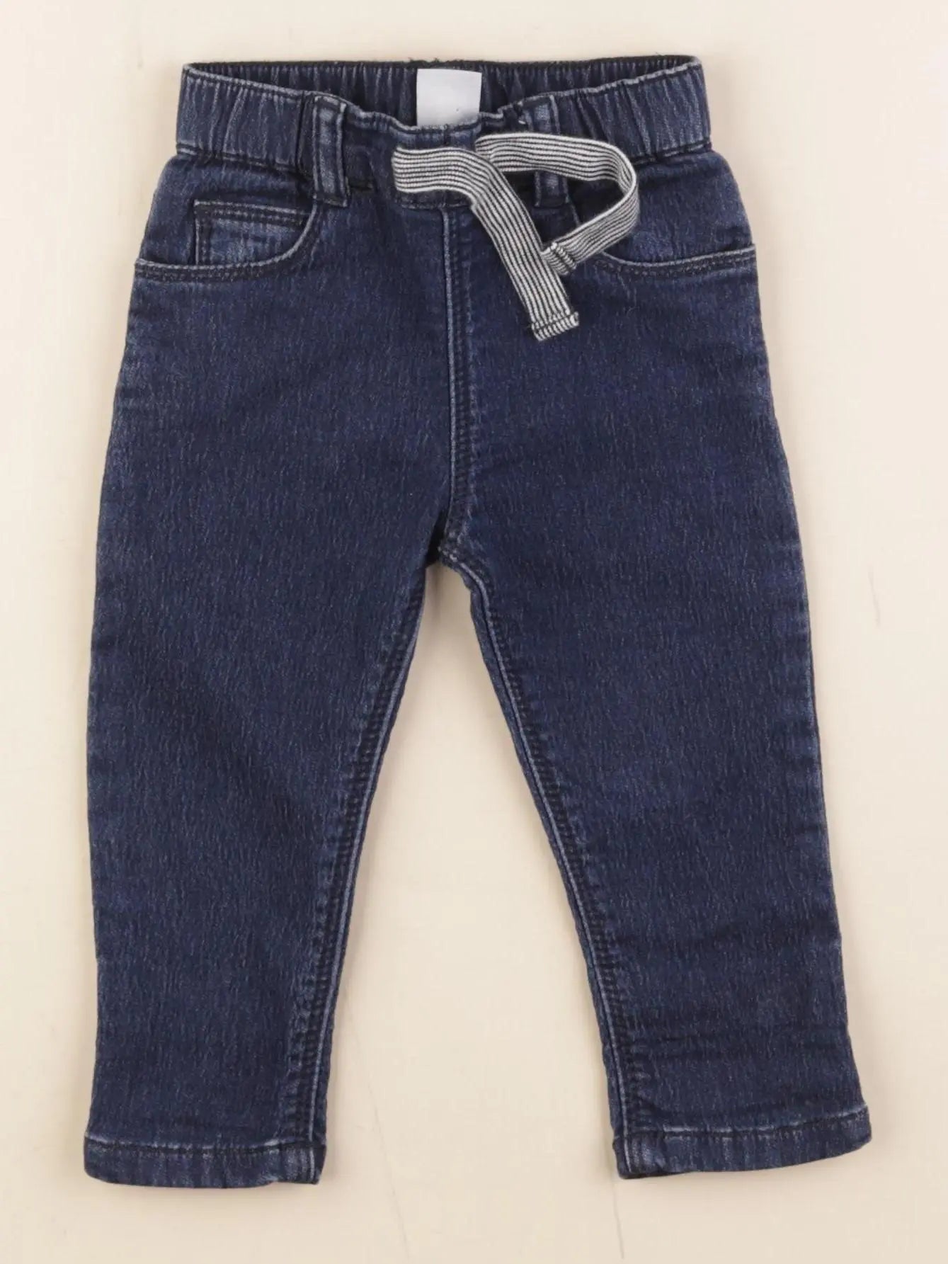 Petit Bateau - jegging bleu - 6 mois