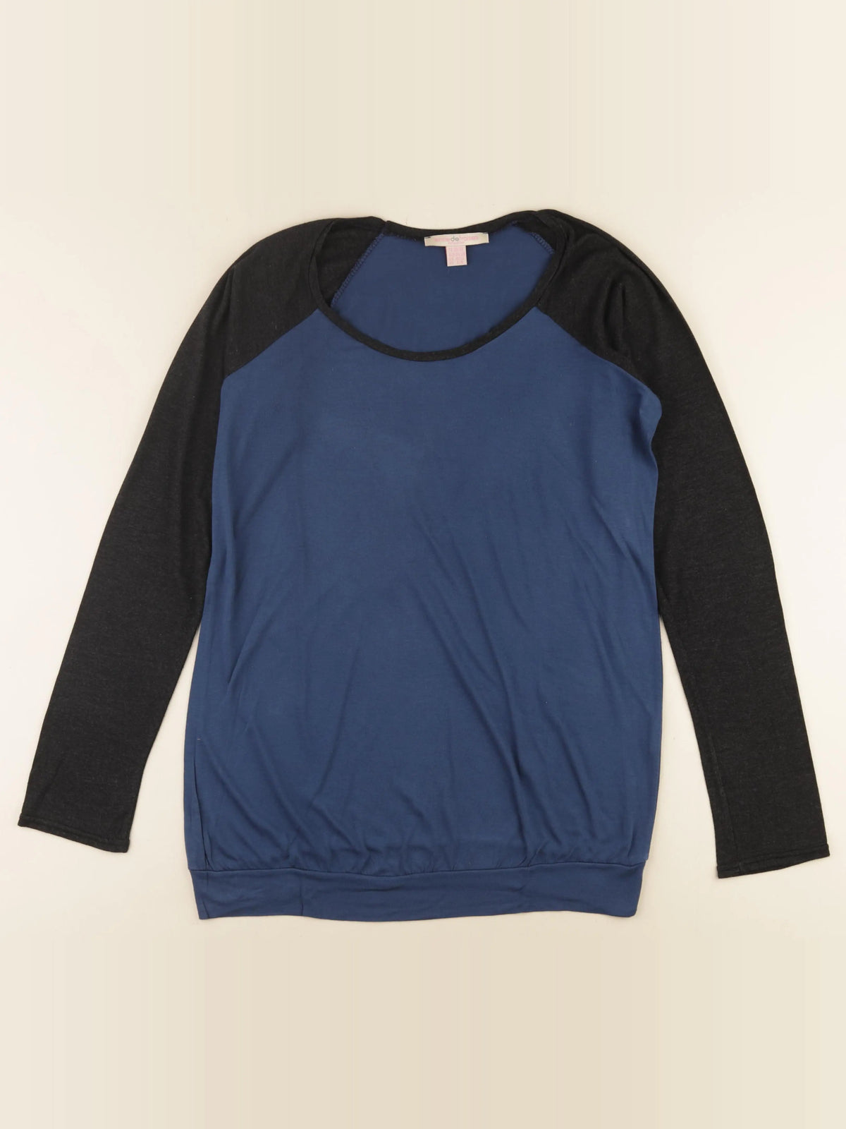 Envie de fraise - tee-shirt grossesse bleu - 38 à 40