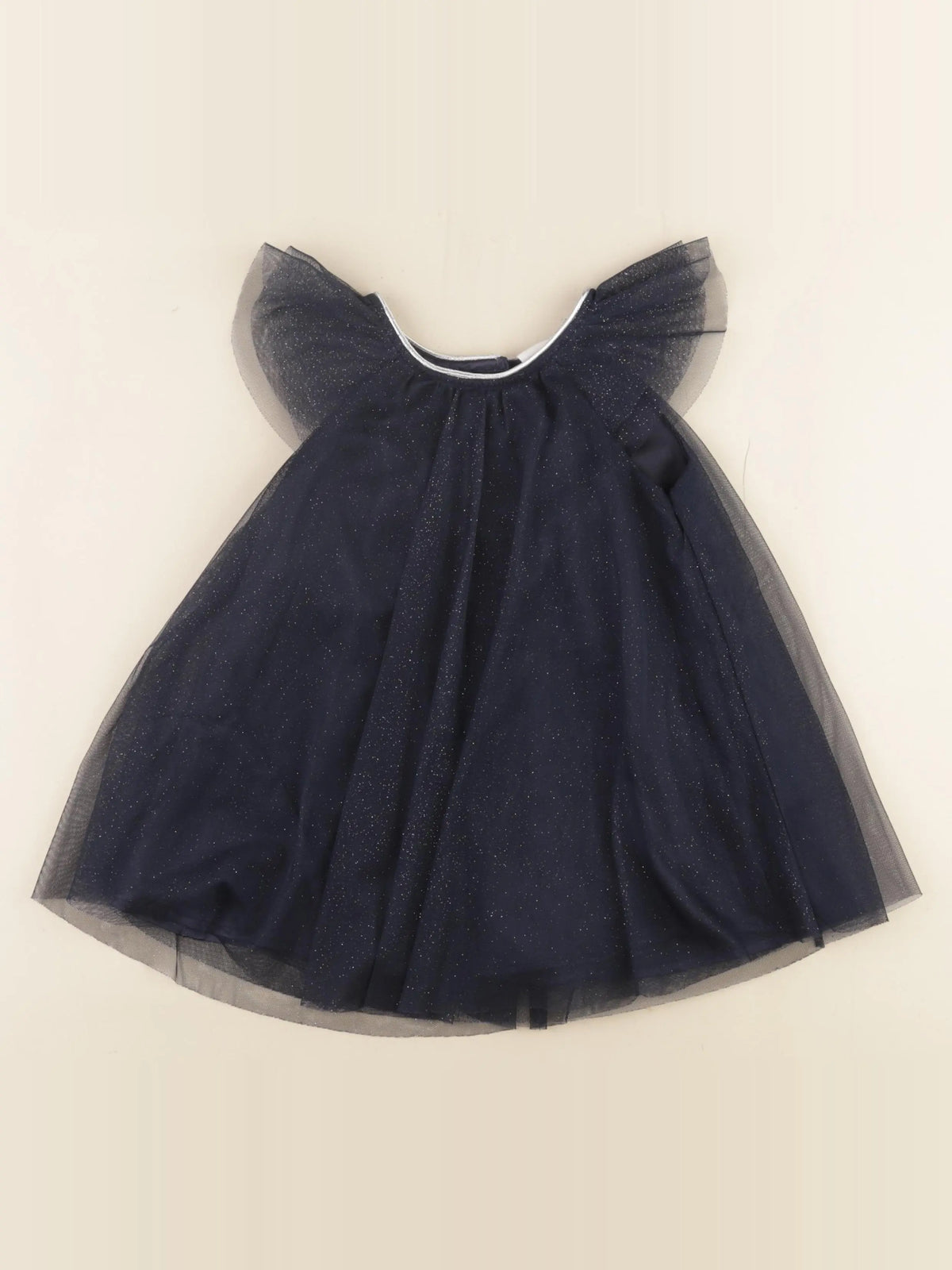 H&M - robe bleu - 1 an à 2 ans