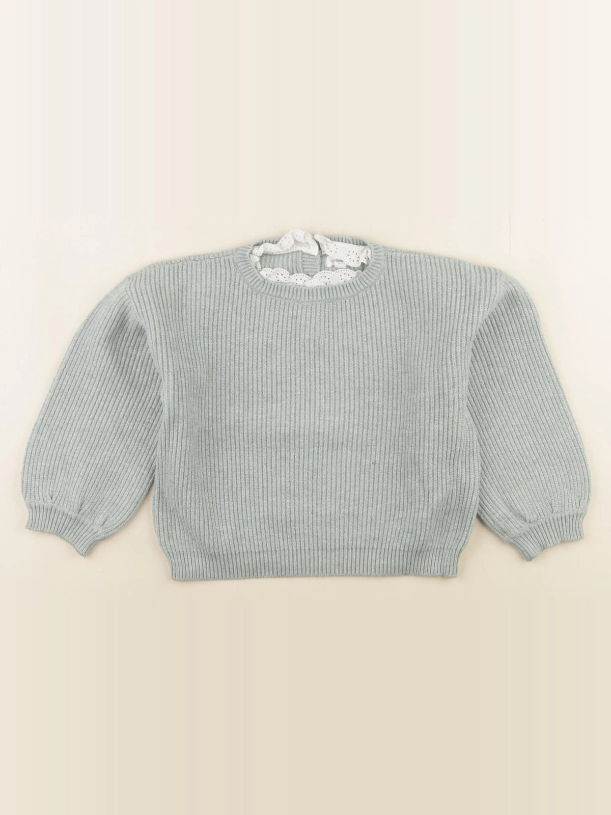 Vertbaudet - pull bleu - 36 mois