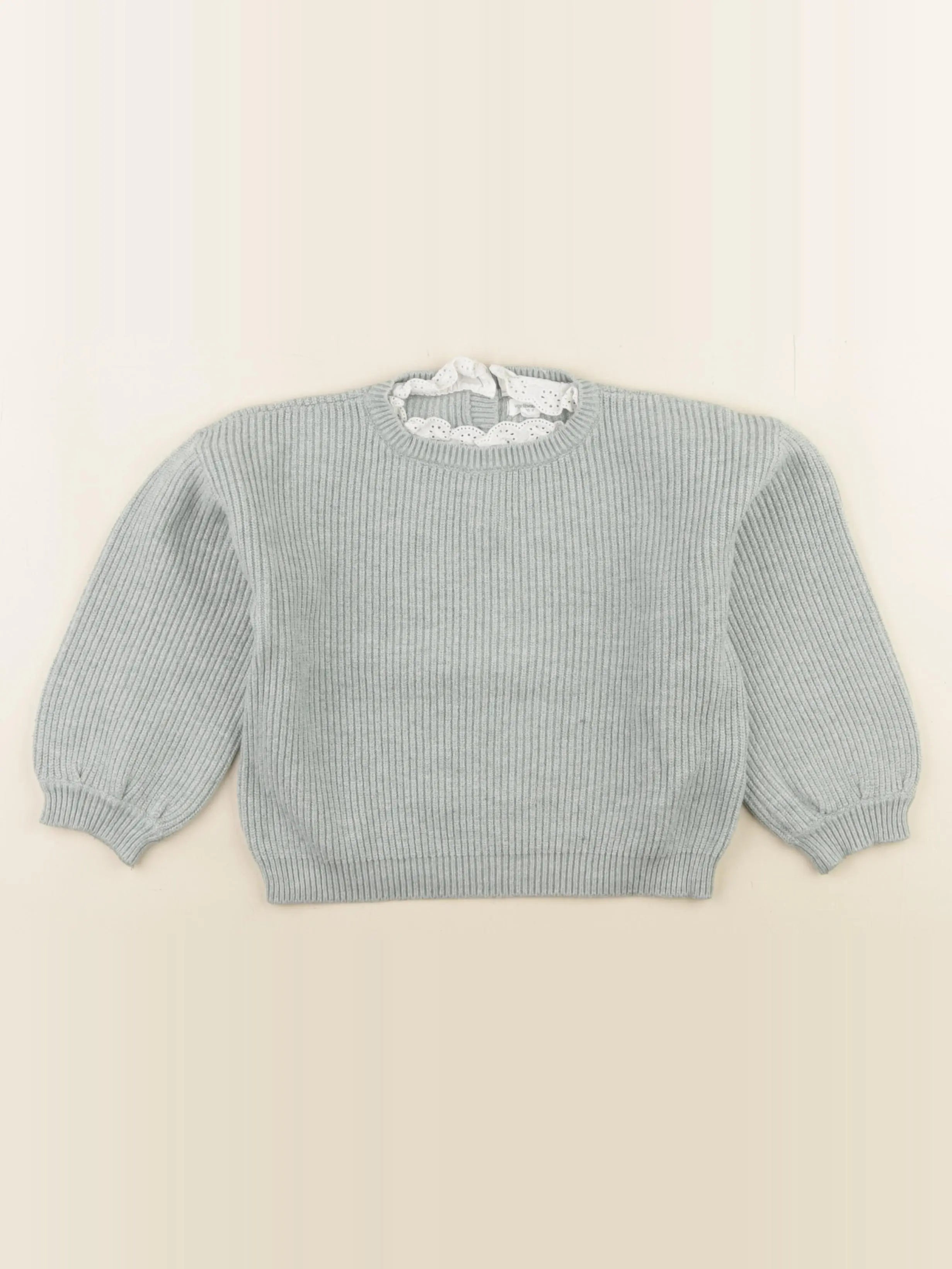 Vertbaudet - pull bleu - 36 mois