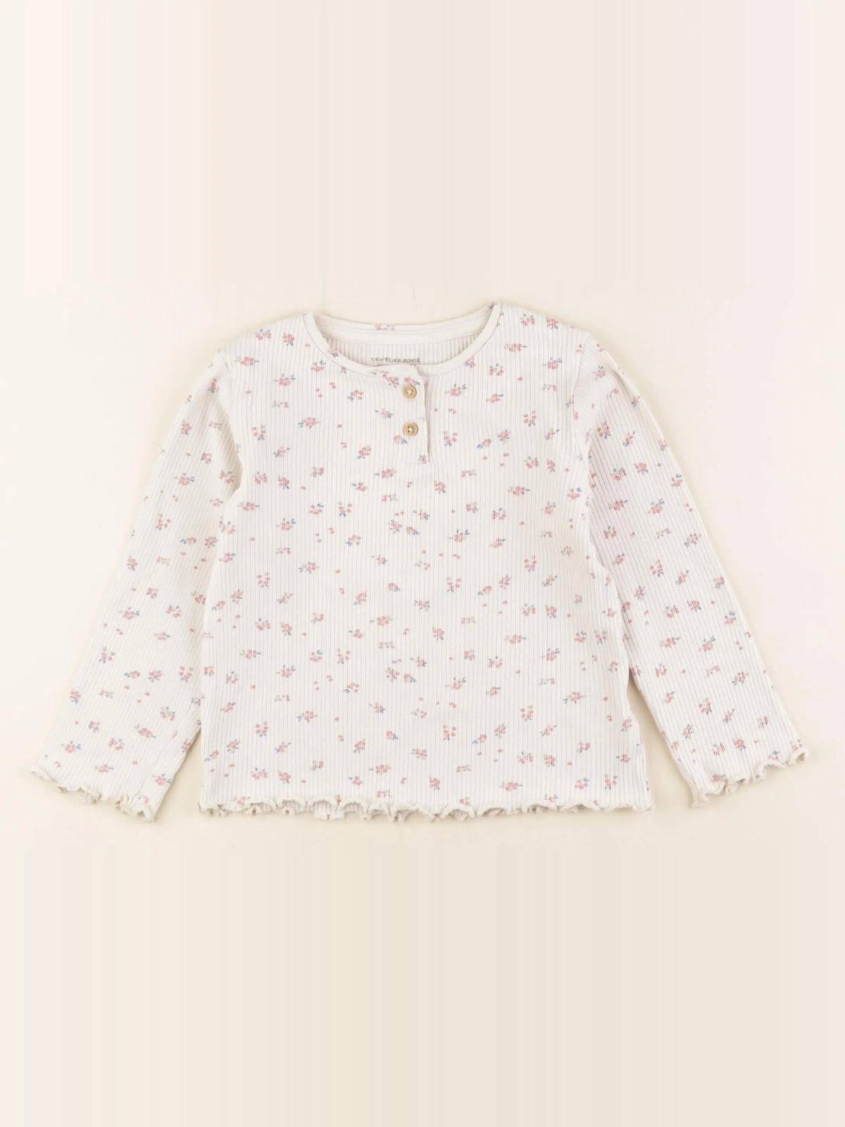 Vertbaudet - tee-shirt beige - 36 mois