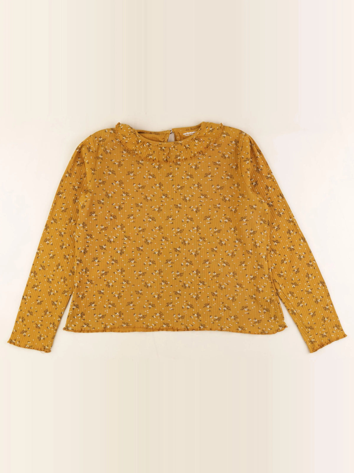 Vertbaudet - tee-shirt jaune - 12 ans