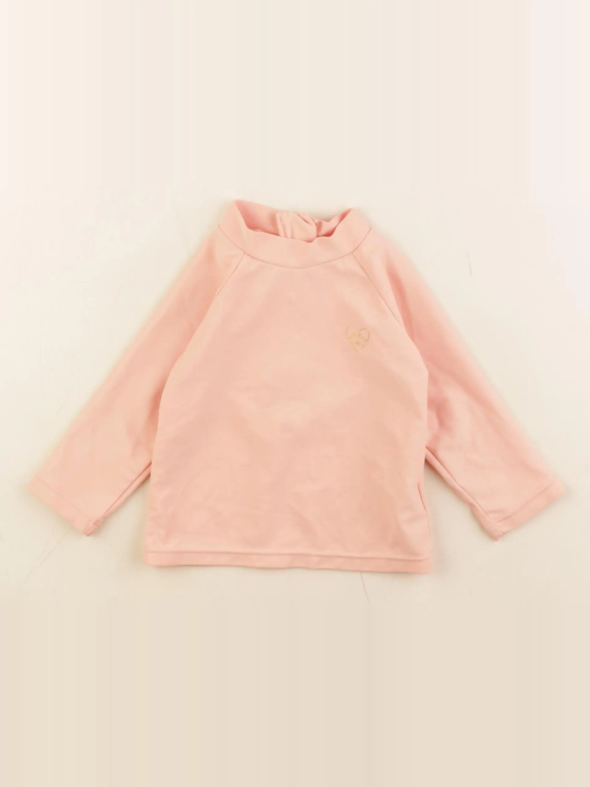 Vertbaudet - tee-shirt de bain rose - 6 mois