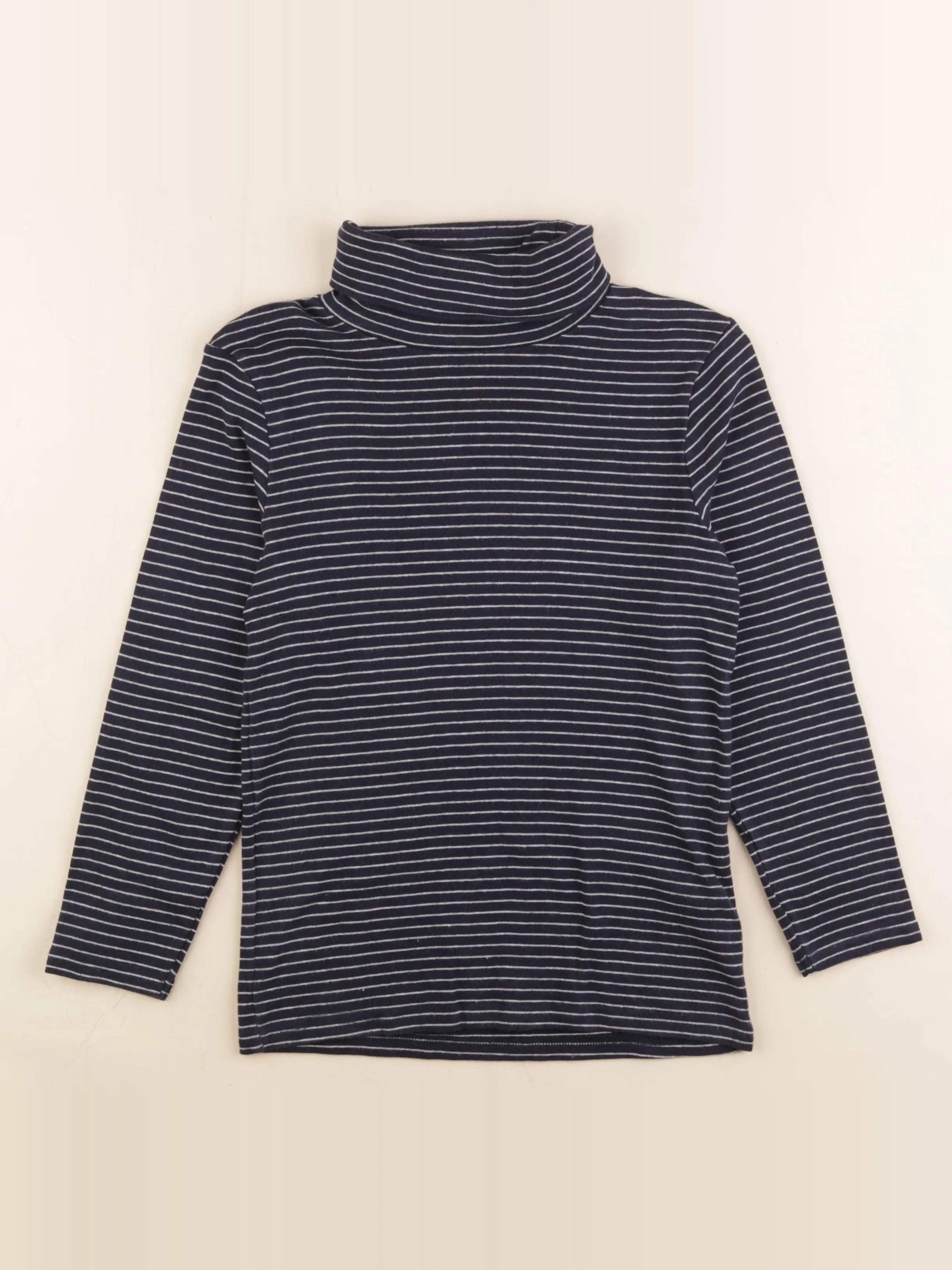 Vertbaudet - sous-pull bleu - 10 ans