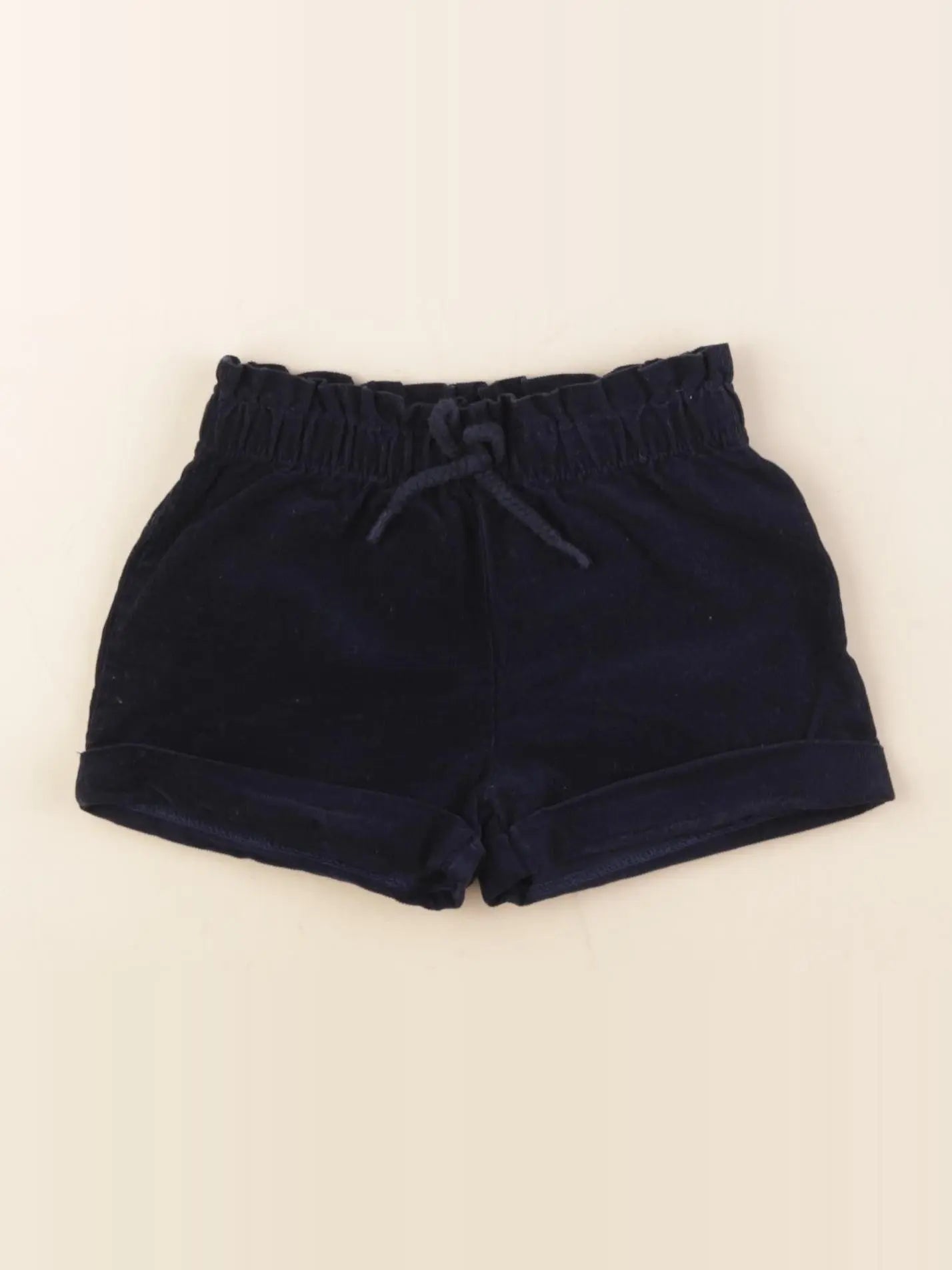 Vertbaudet - short bleu - 12/18 mois
