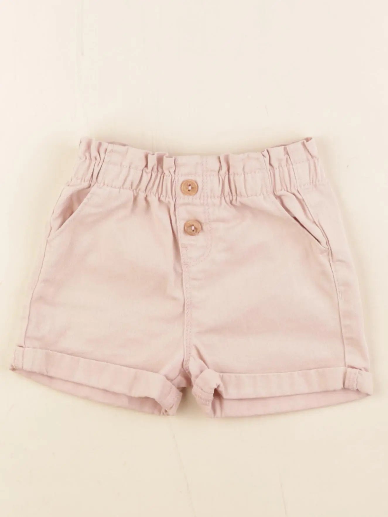 Vertbaudet - short rose - 24 mois
