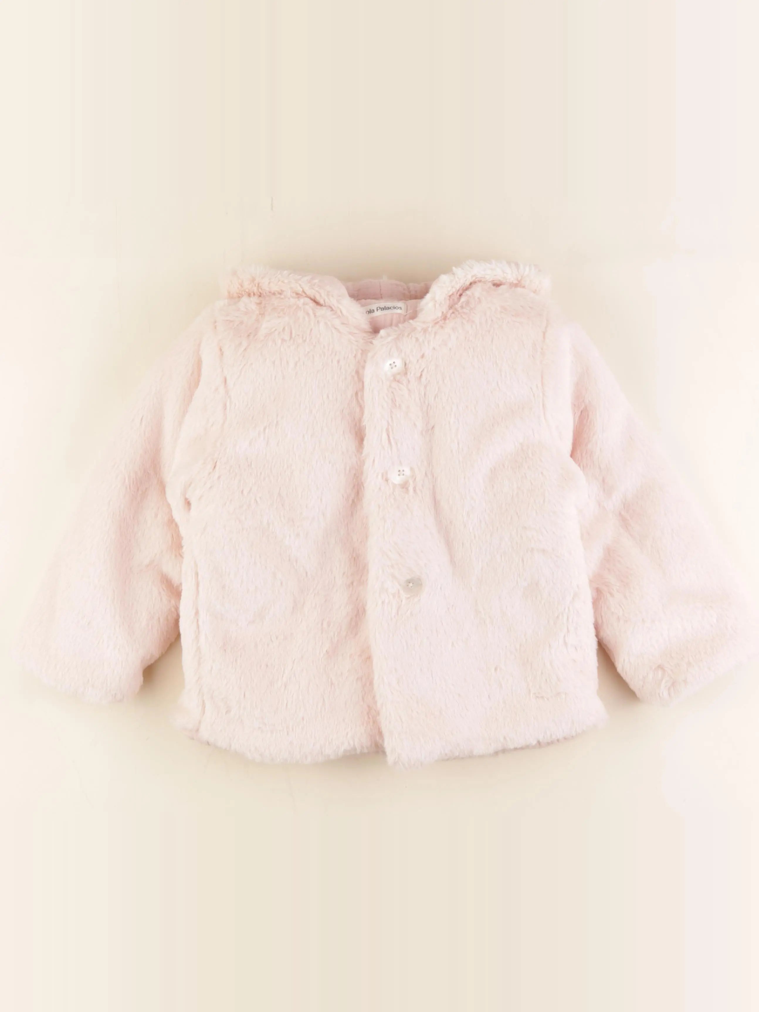 Lola Palacios - veste rose - 3 ans