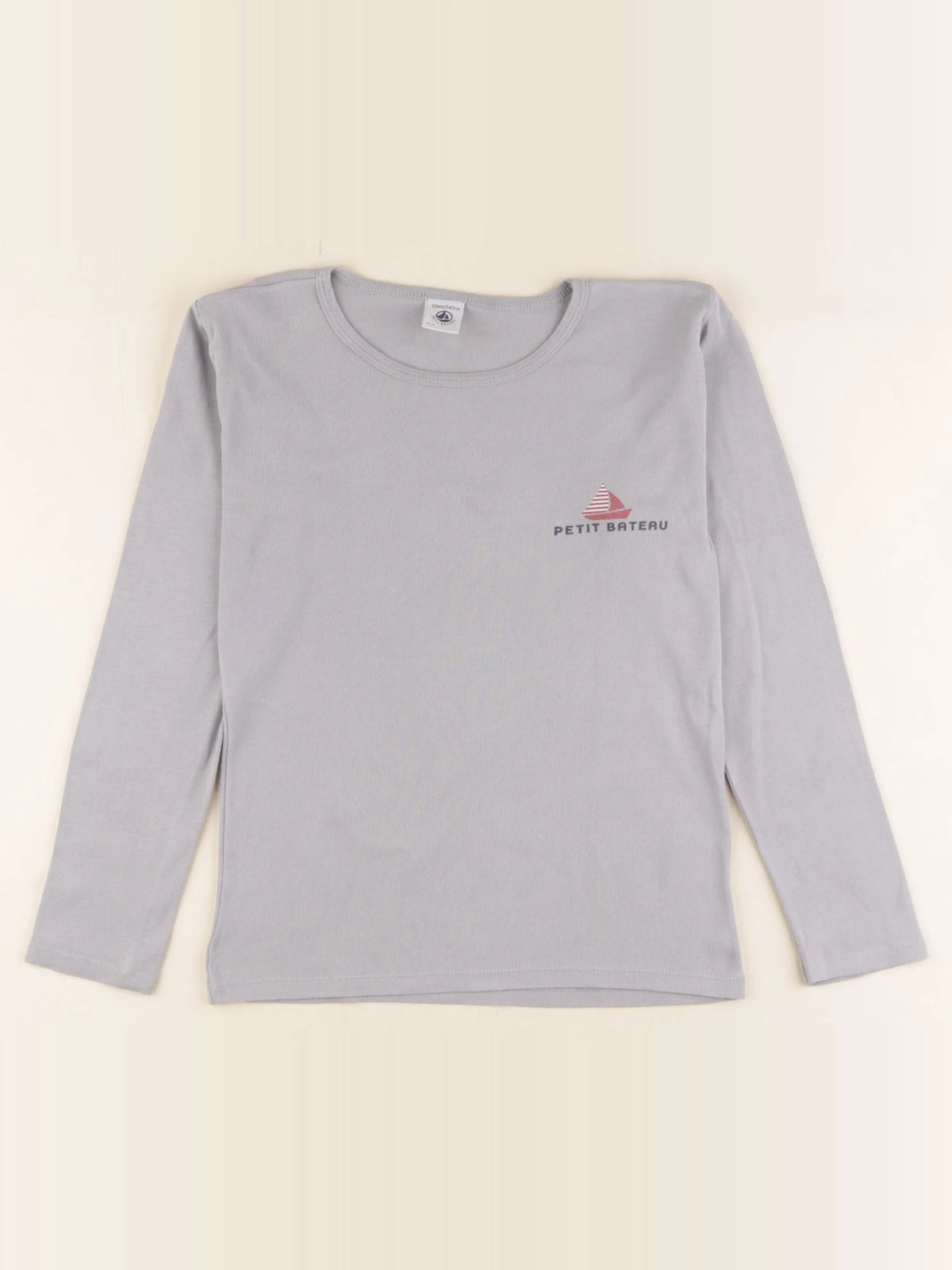 Petit Bateau - maillot de corps bleu - 10 ans