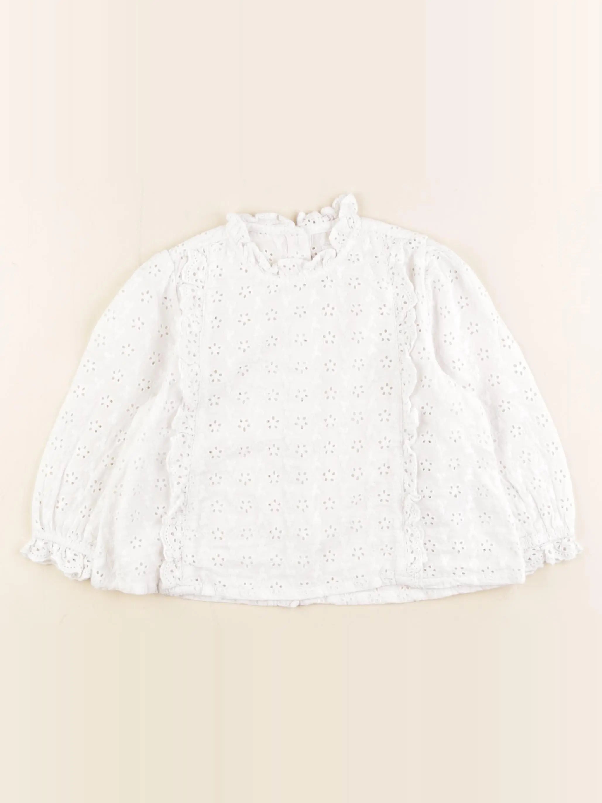 Vertbaudet - blouse blanc - 36 mois