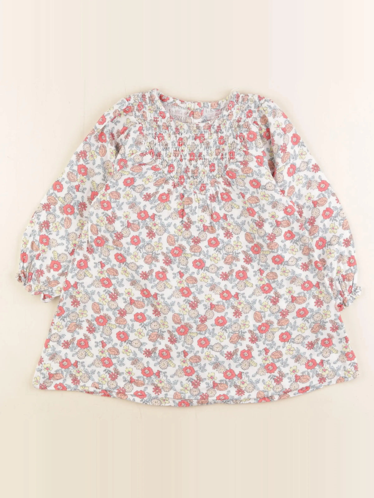 Vertbaudet - robe multicolore - 36 mois