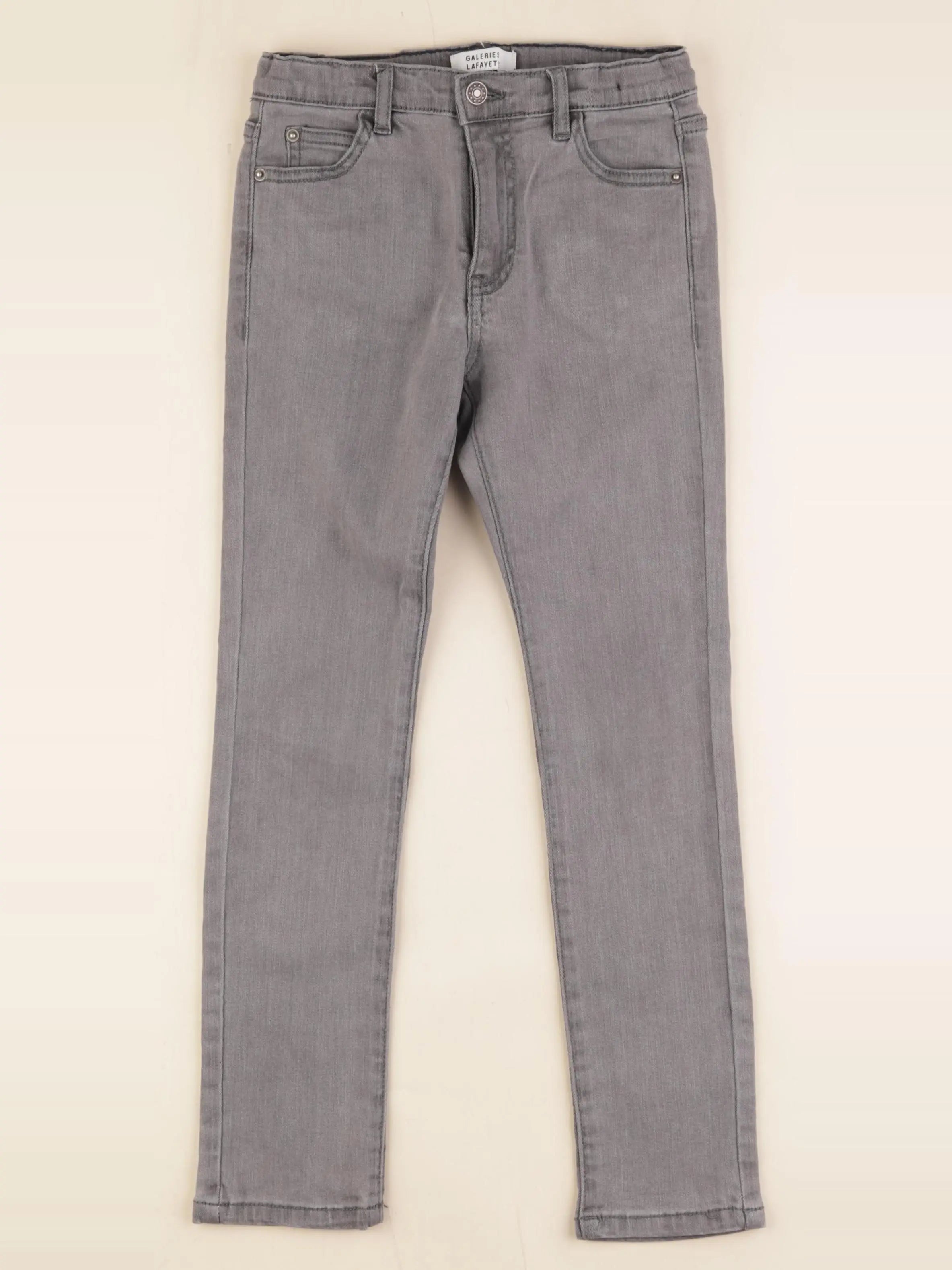 Galeries Lafayette - jean gris - 8 ans