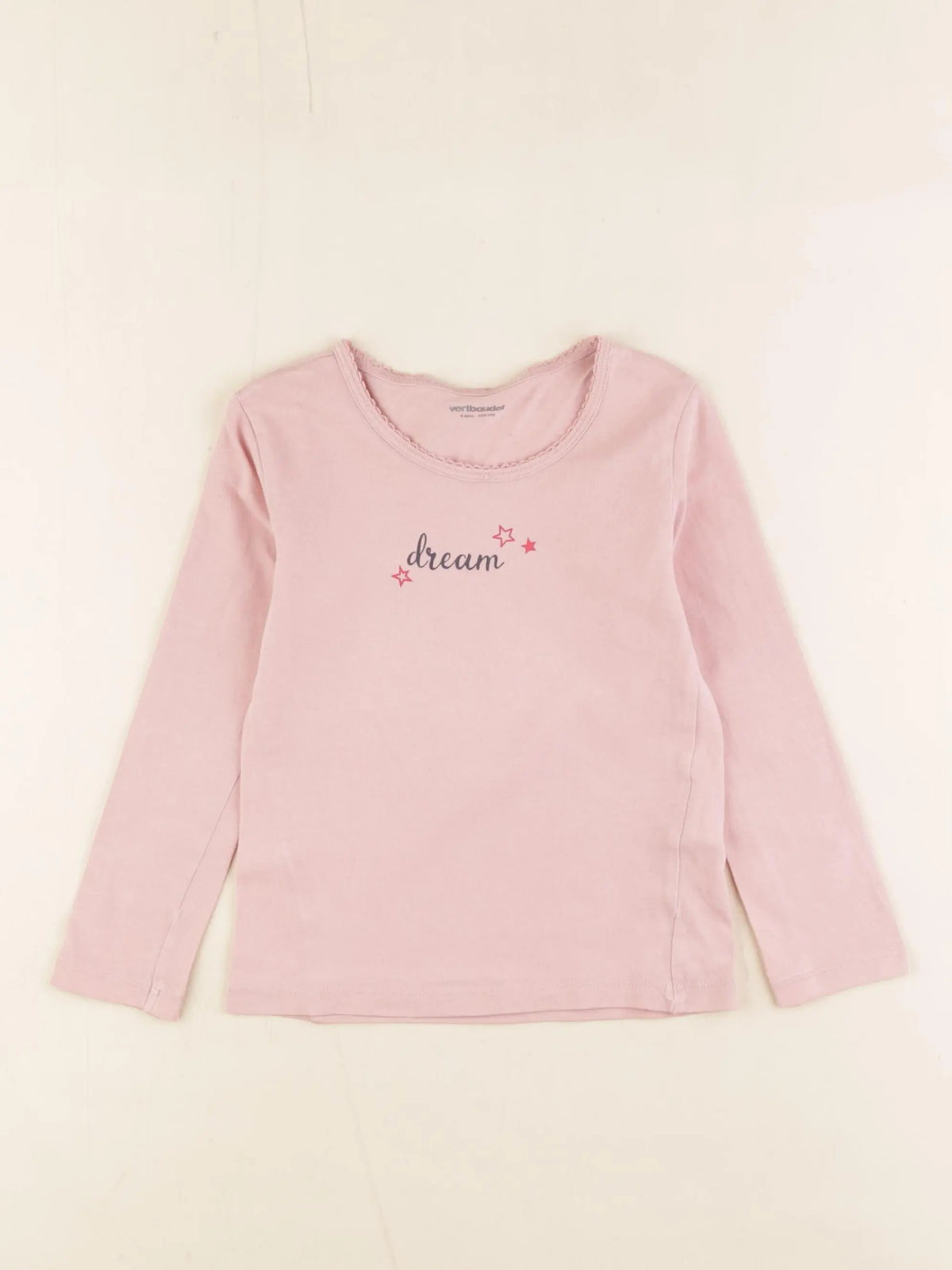Vertbaudet - maillot de corps rose - 4 ans