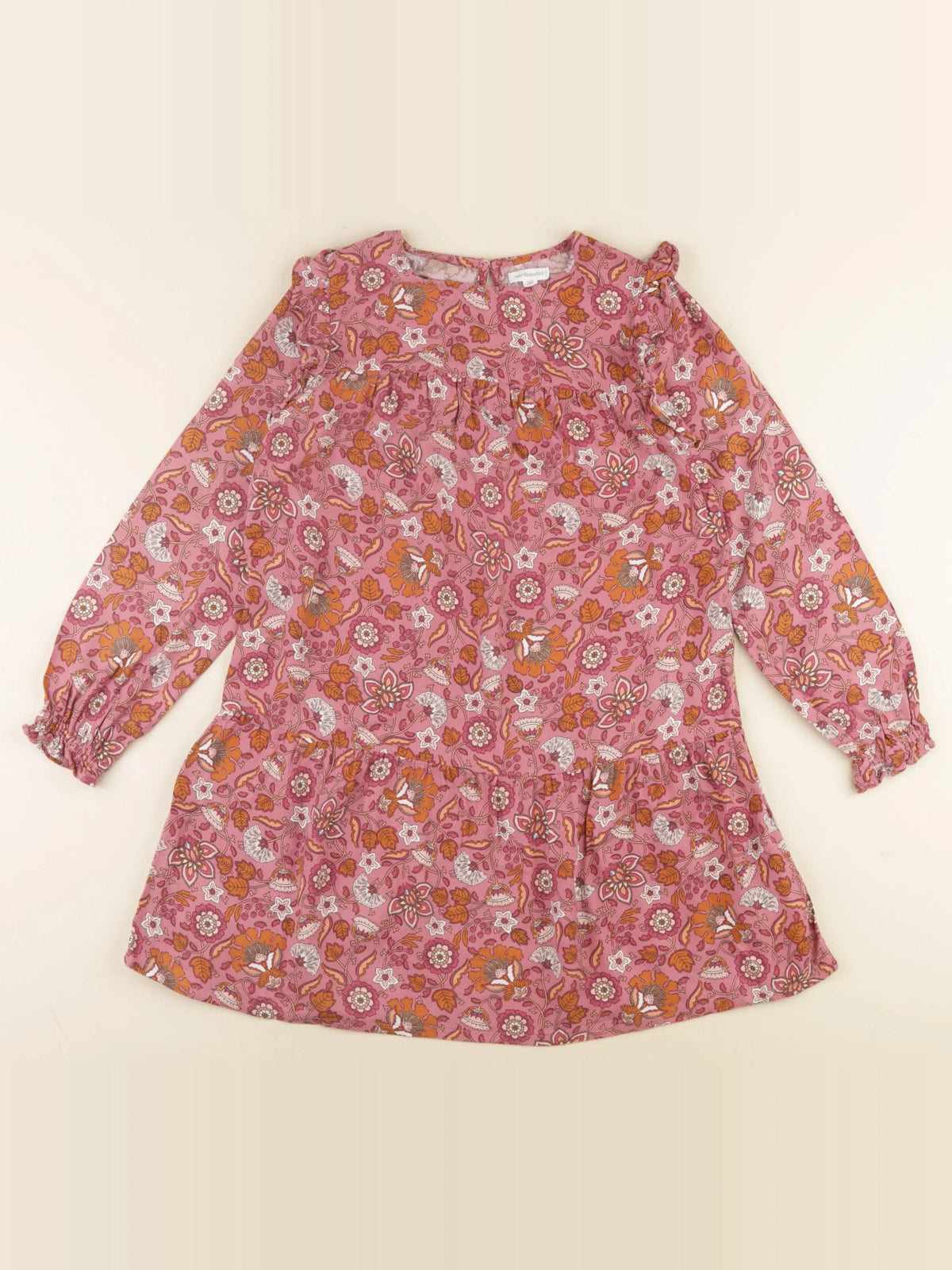 Vertbaudet - robe rose - 9 ans