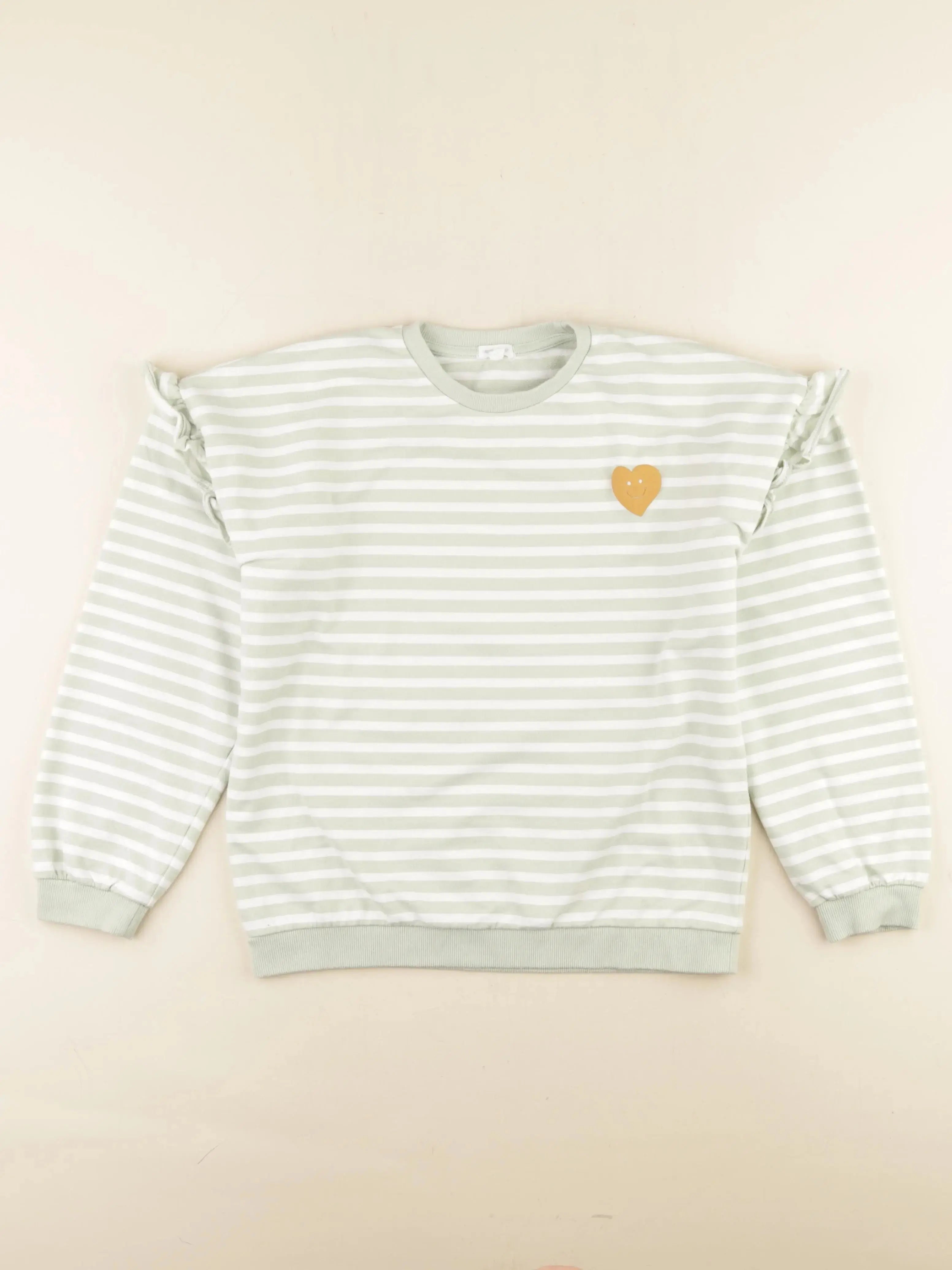 Vertbaudet - sweat vert - 14 ans