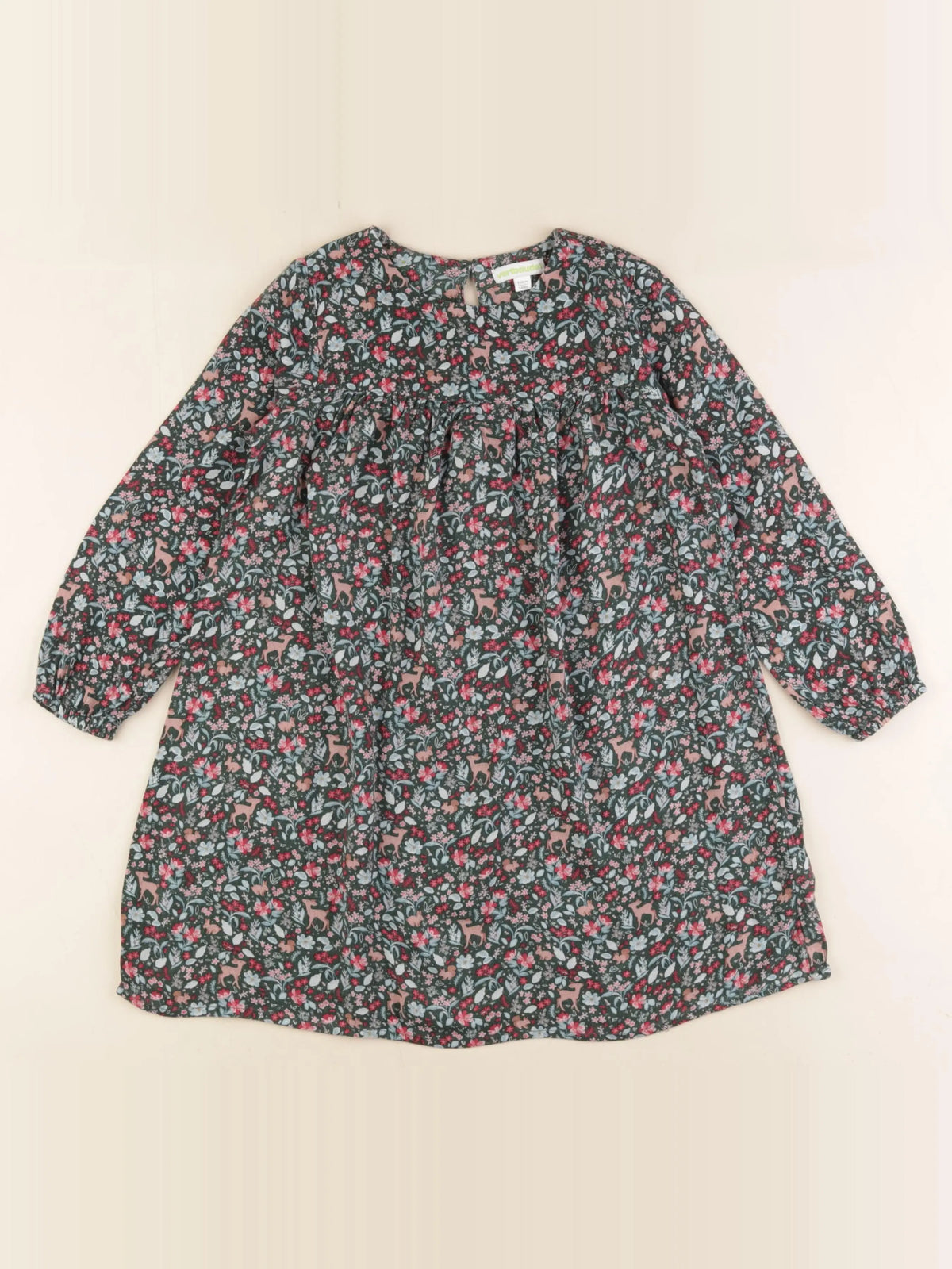 Vertbaudet - robe multicolore - 5 ans