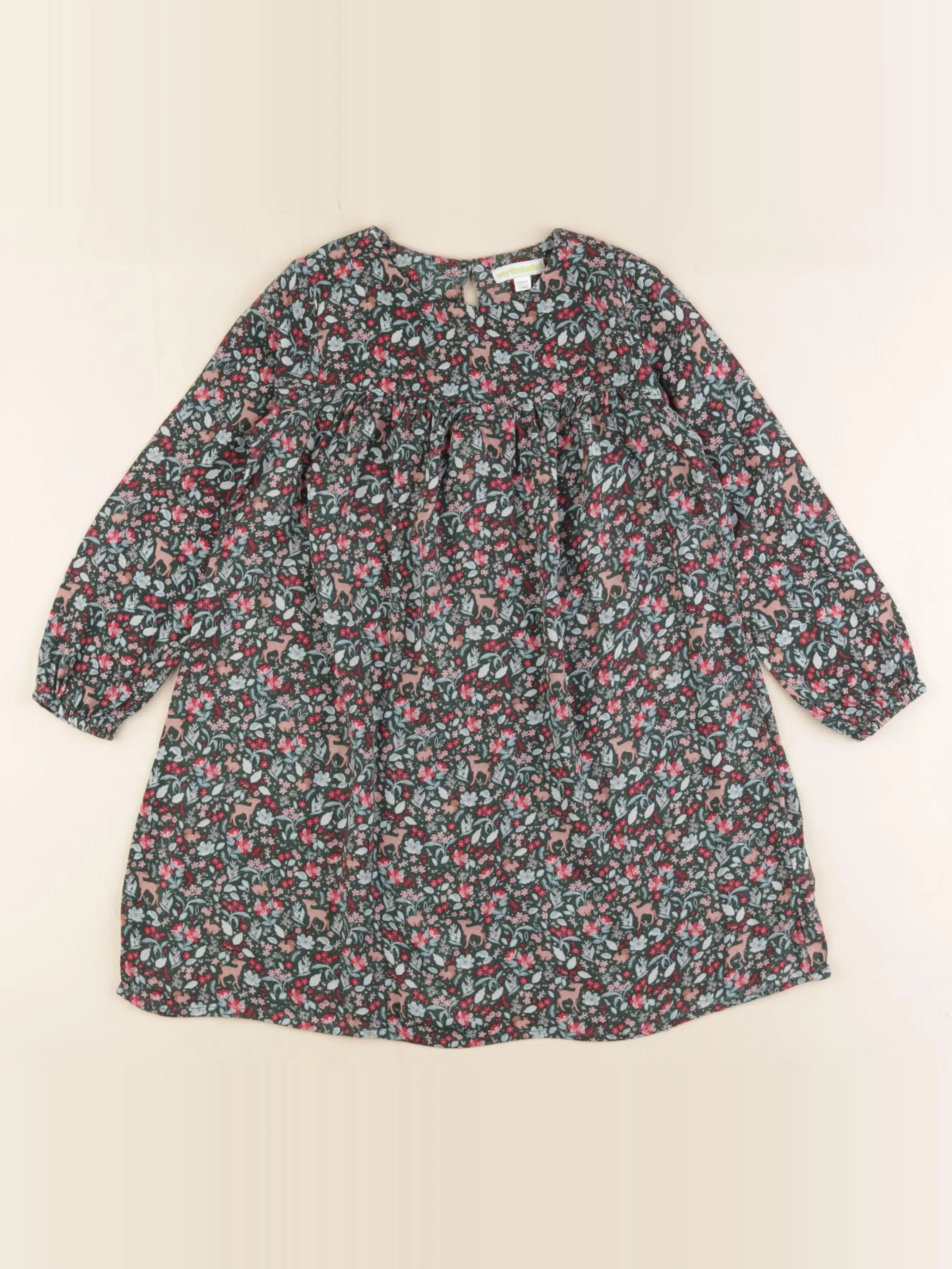 Vertbaudet - robe multicolore - 5 ans