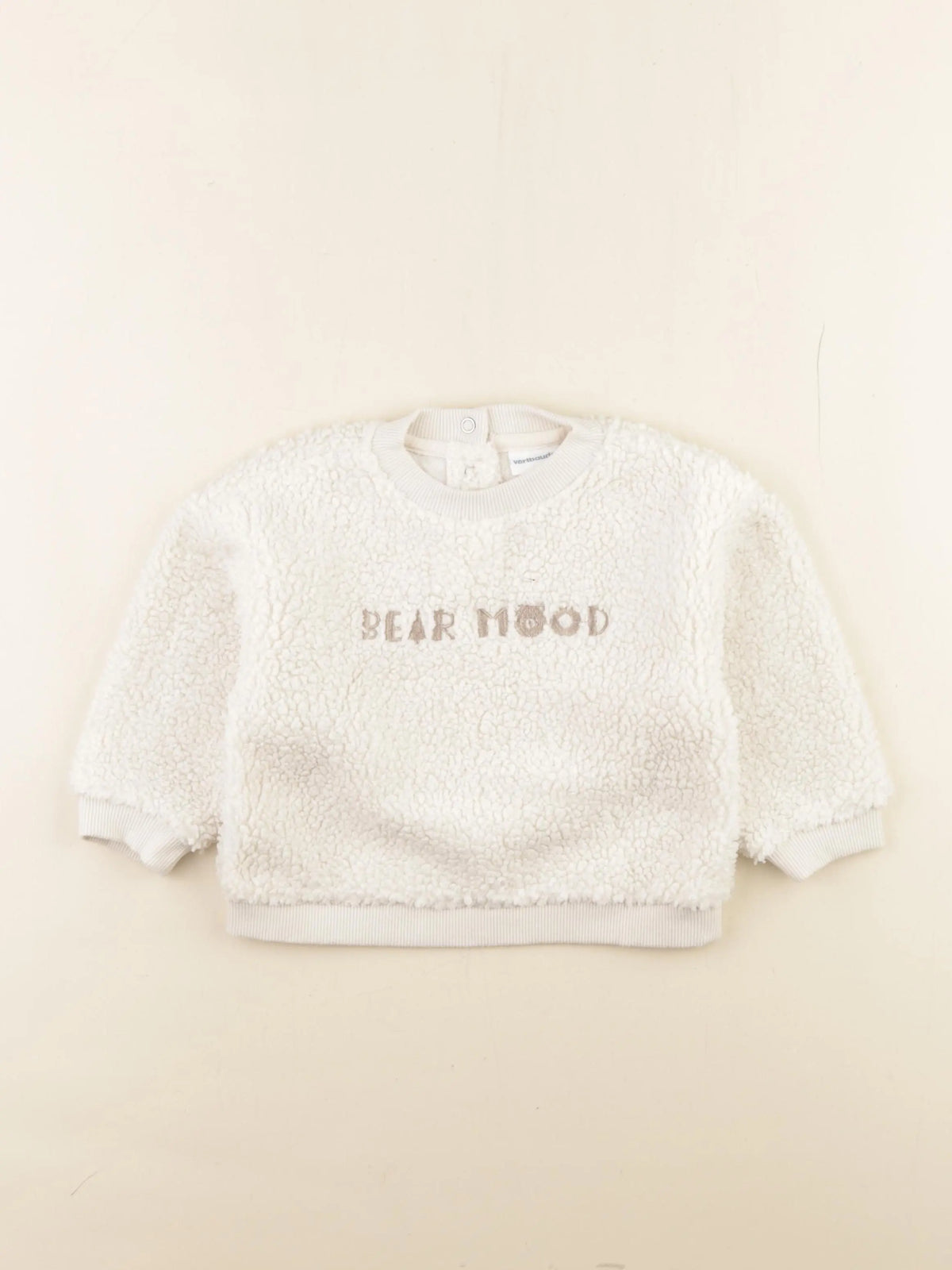 Vertbaudet - pull beige - 24 mois