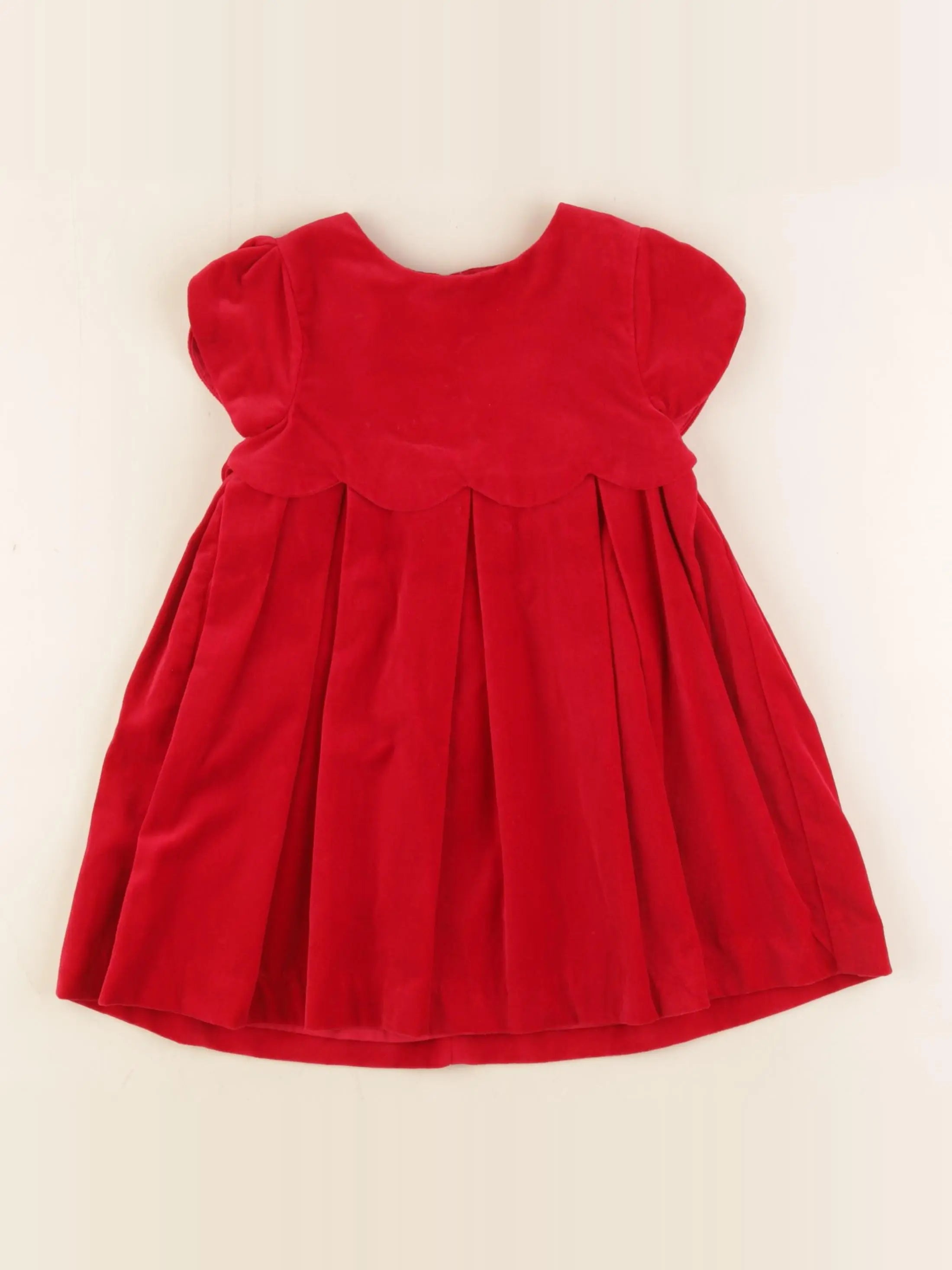 Jacadi - robe rouge - 36 mois