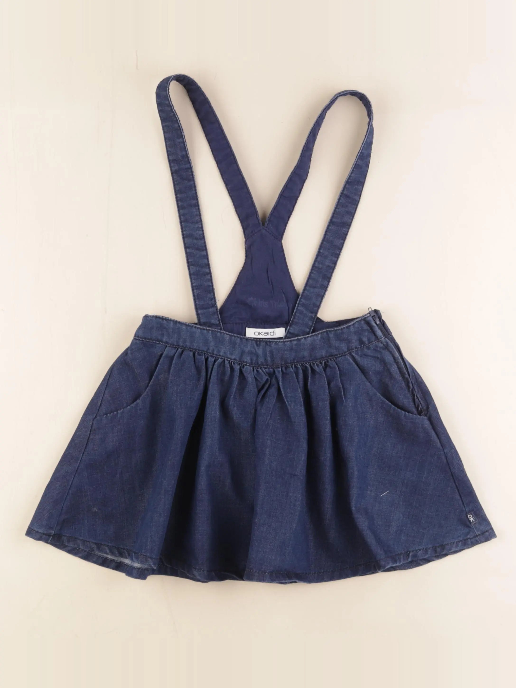 Okaidi - jupe bleu - 5 ans