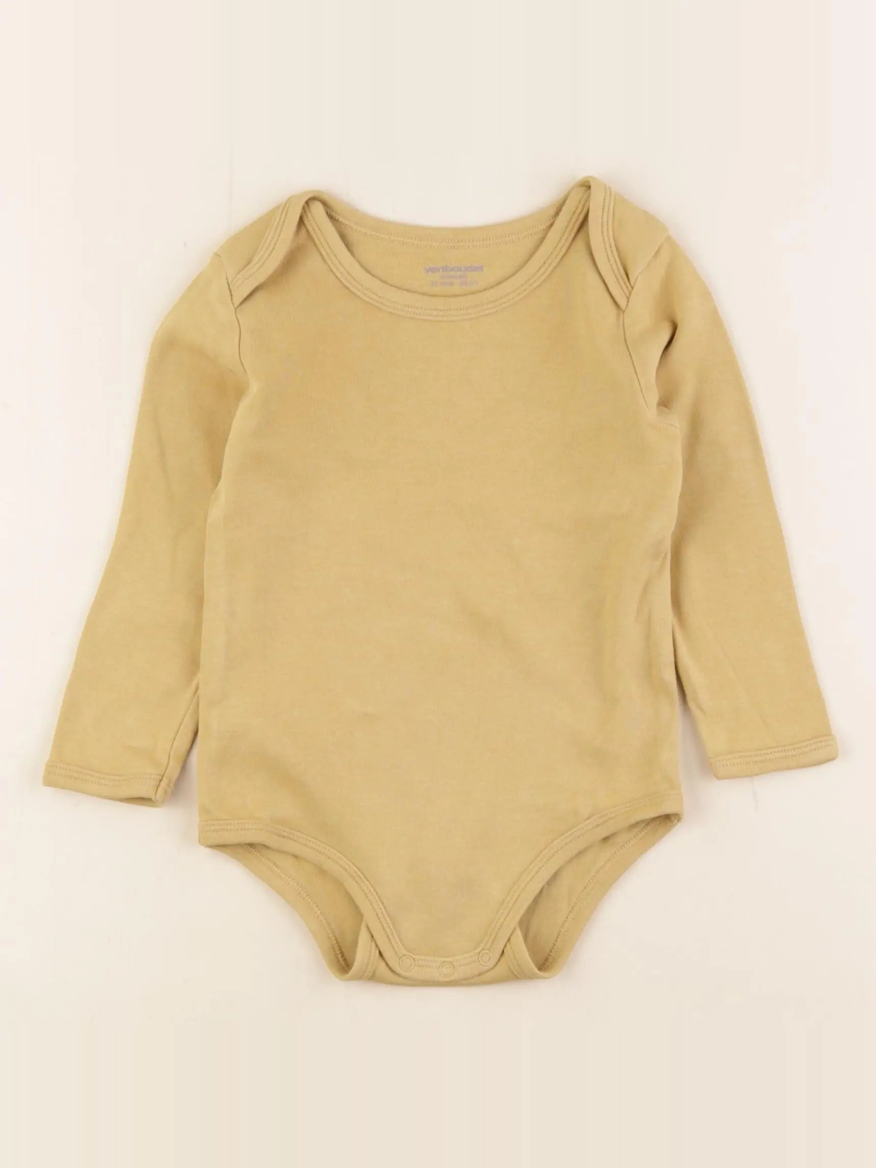 Vertbaudet - body jaune - 24 mois