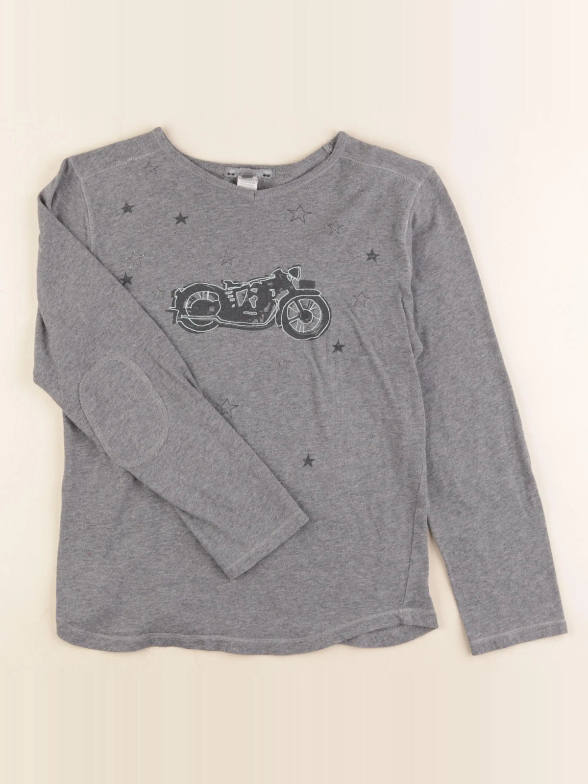 Bonpoint - tee-shirt gris - 10 ans