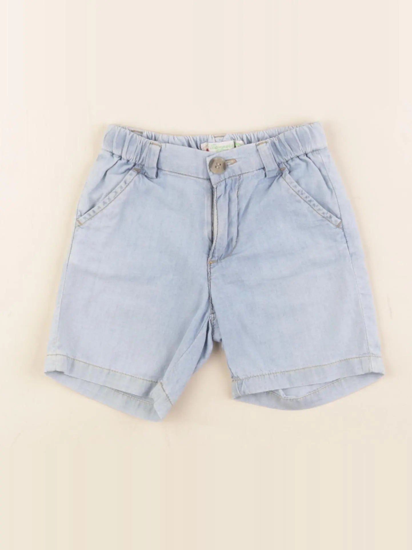 Bonpoint - short bleu - 6 mois
