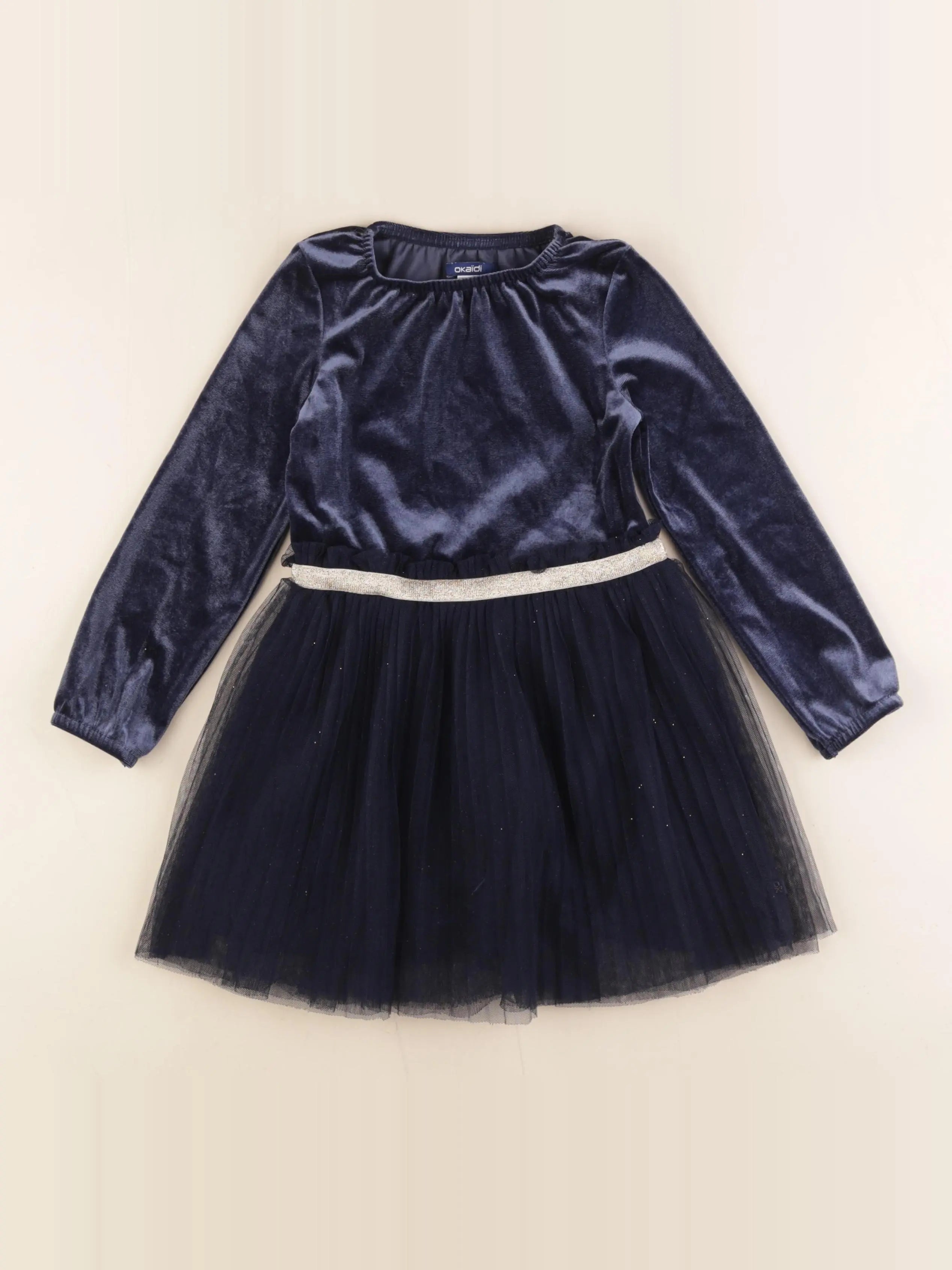 Okaidi - robe bleu - 4 ans