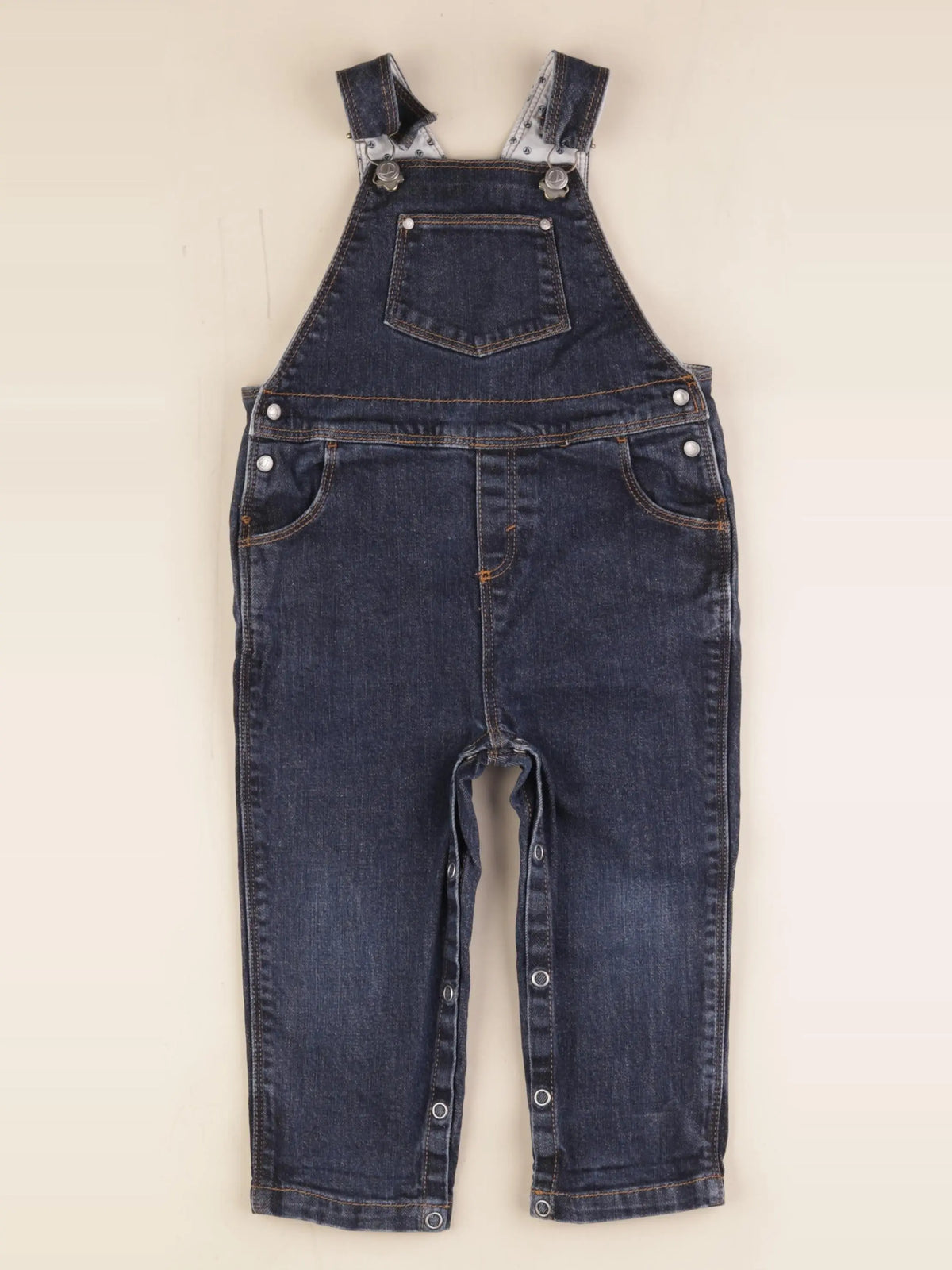 Petit Bateau - salopette bleu - 24 mois