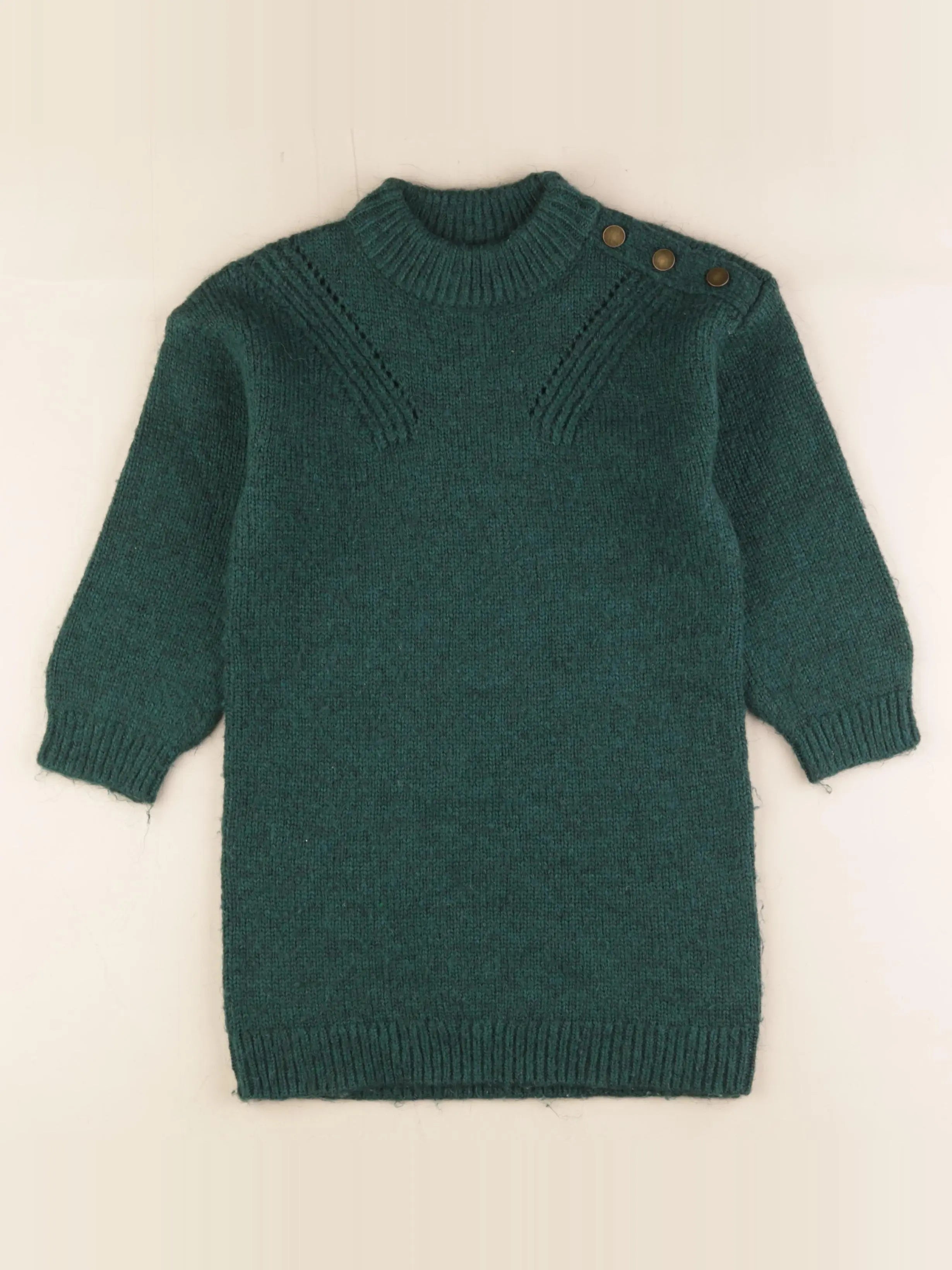 Vertbaudet - robe vert - 6 ans