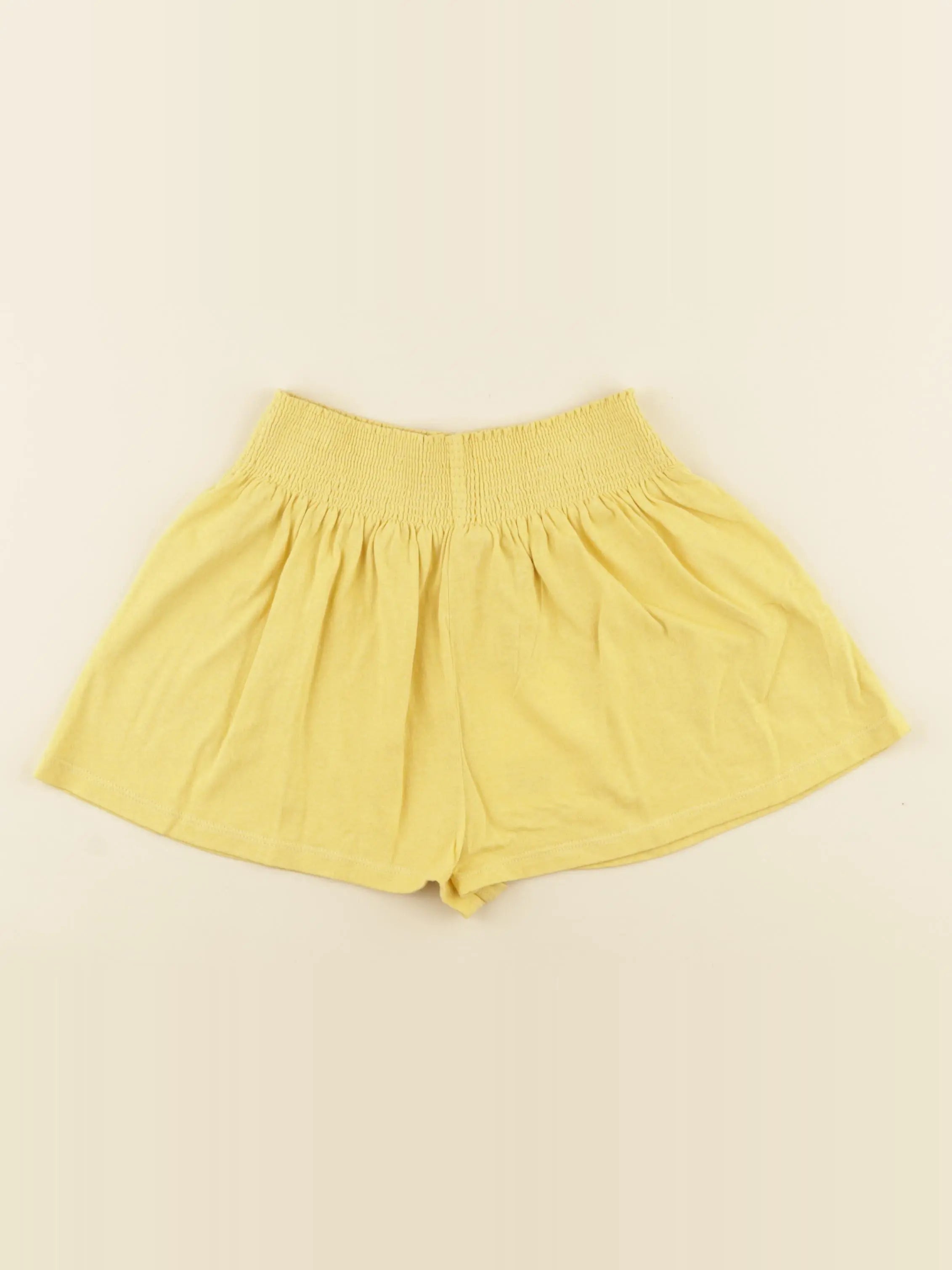 Short jaune